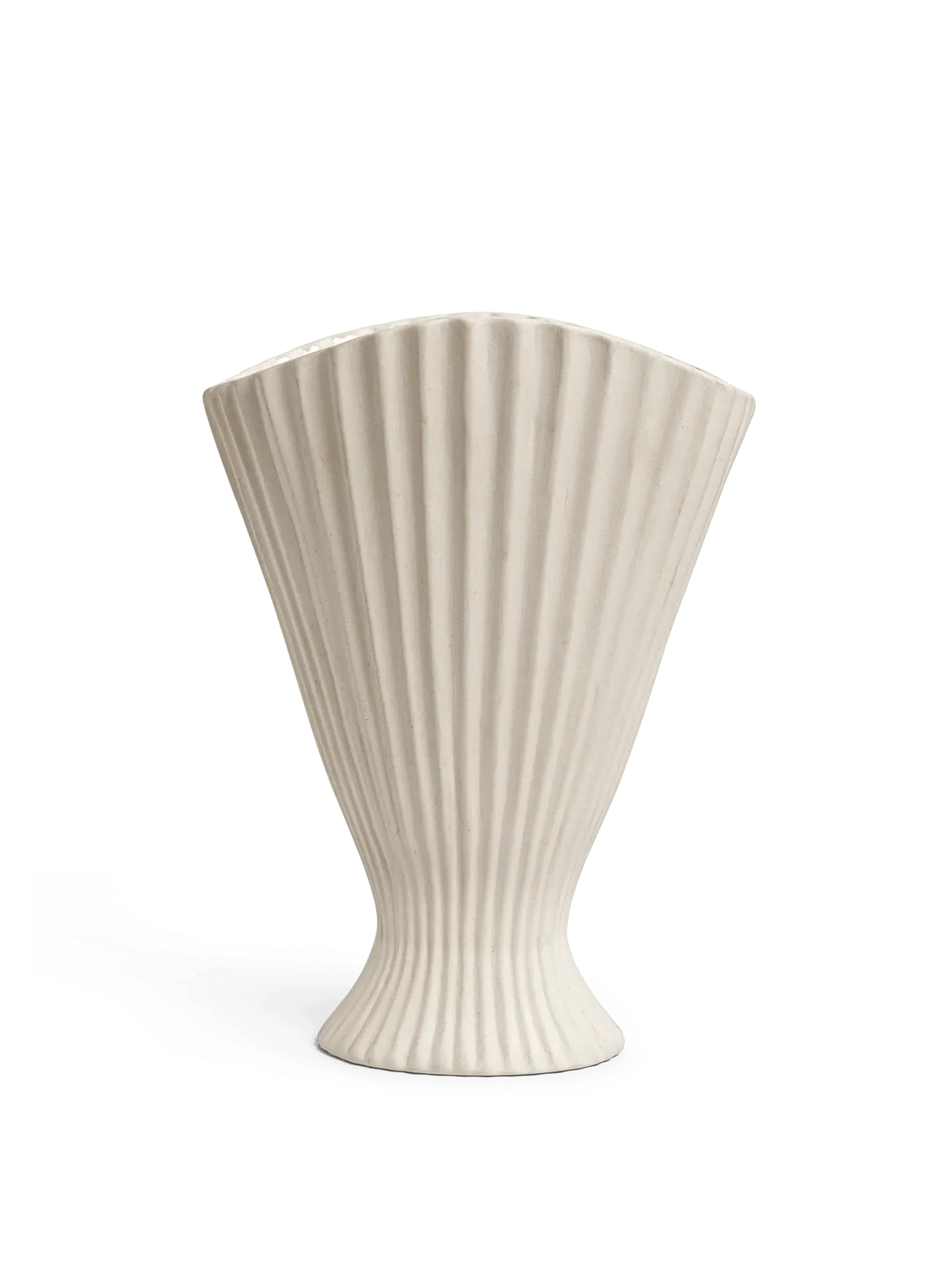 Fountain Large Vase - Off-White, Ceramic