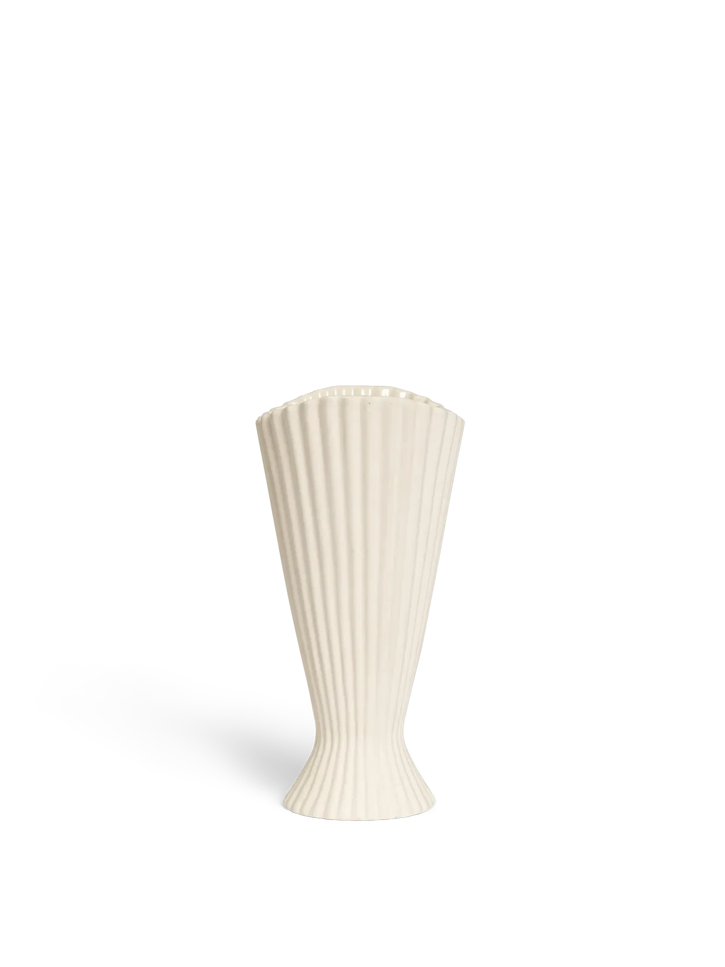Fountain Small Vase - Off-White, Ceramic image