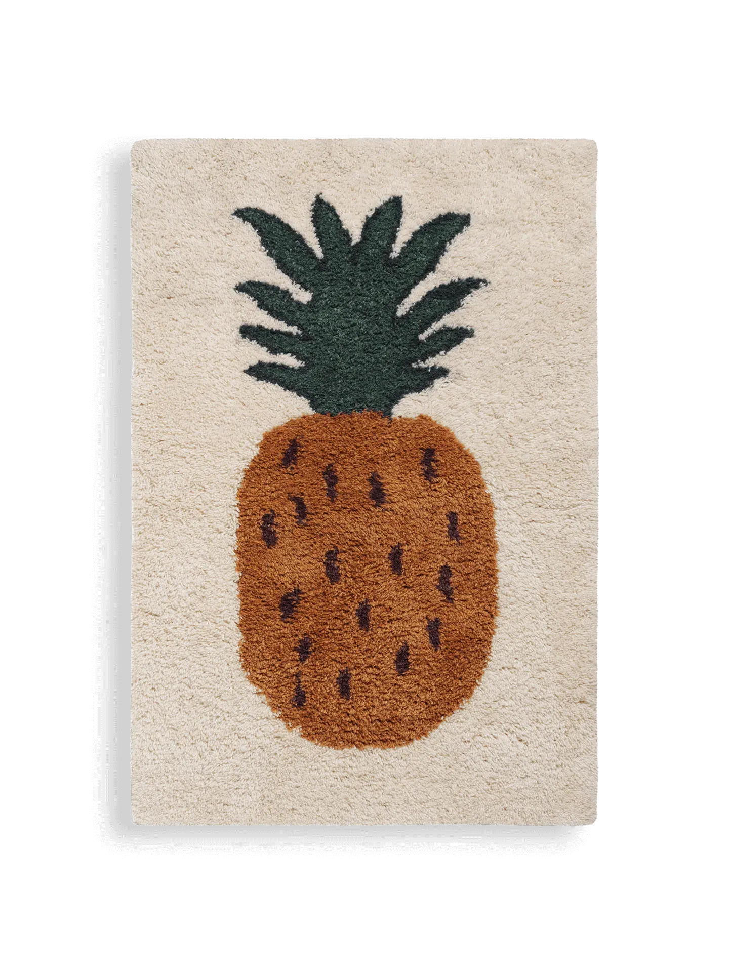 Fruiticana Tufted Pineapple Rug - New Zealand Wool