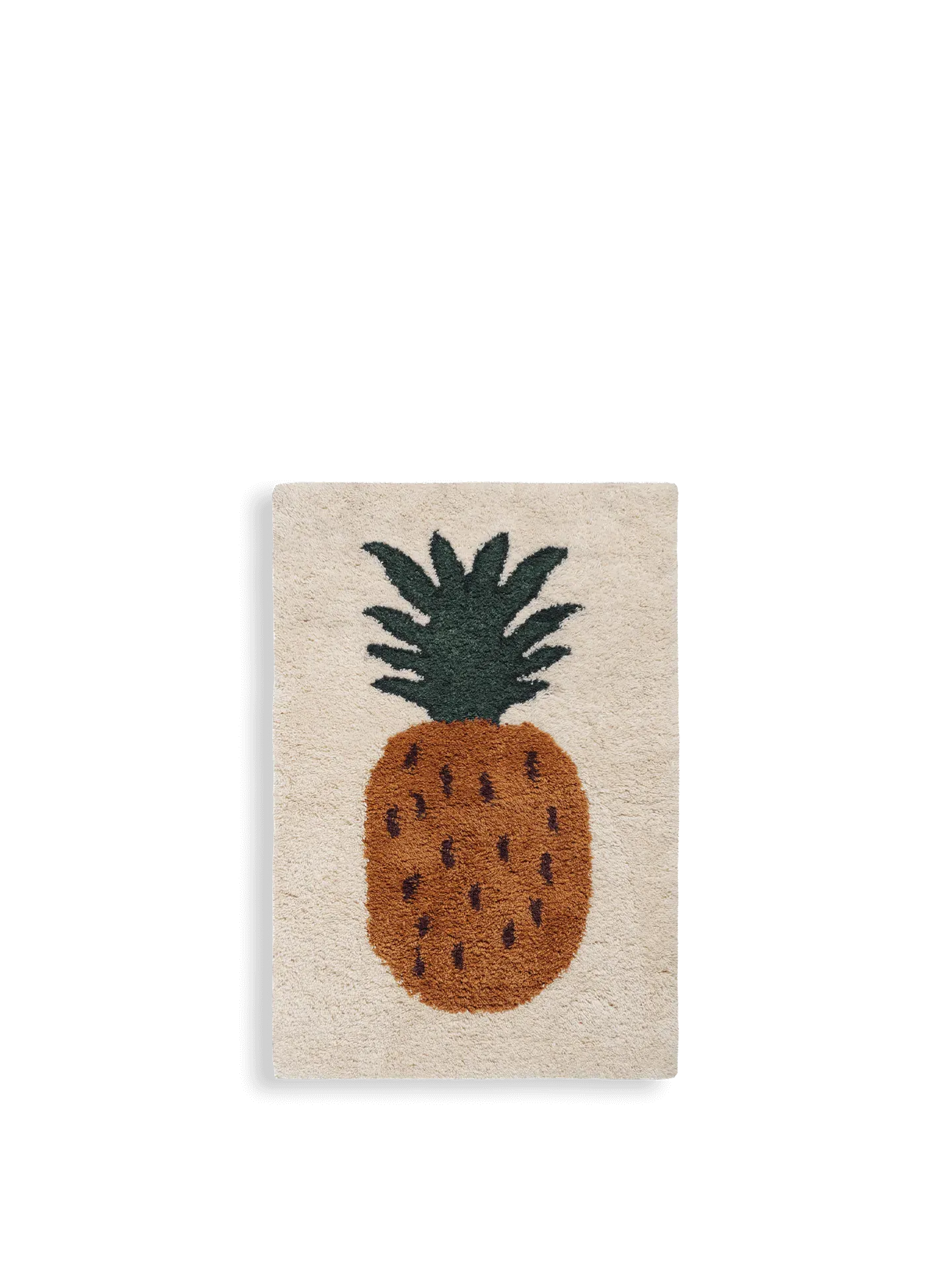 Fruiticana Tufted Pineapple Rug - New Zealand Wool image