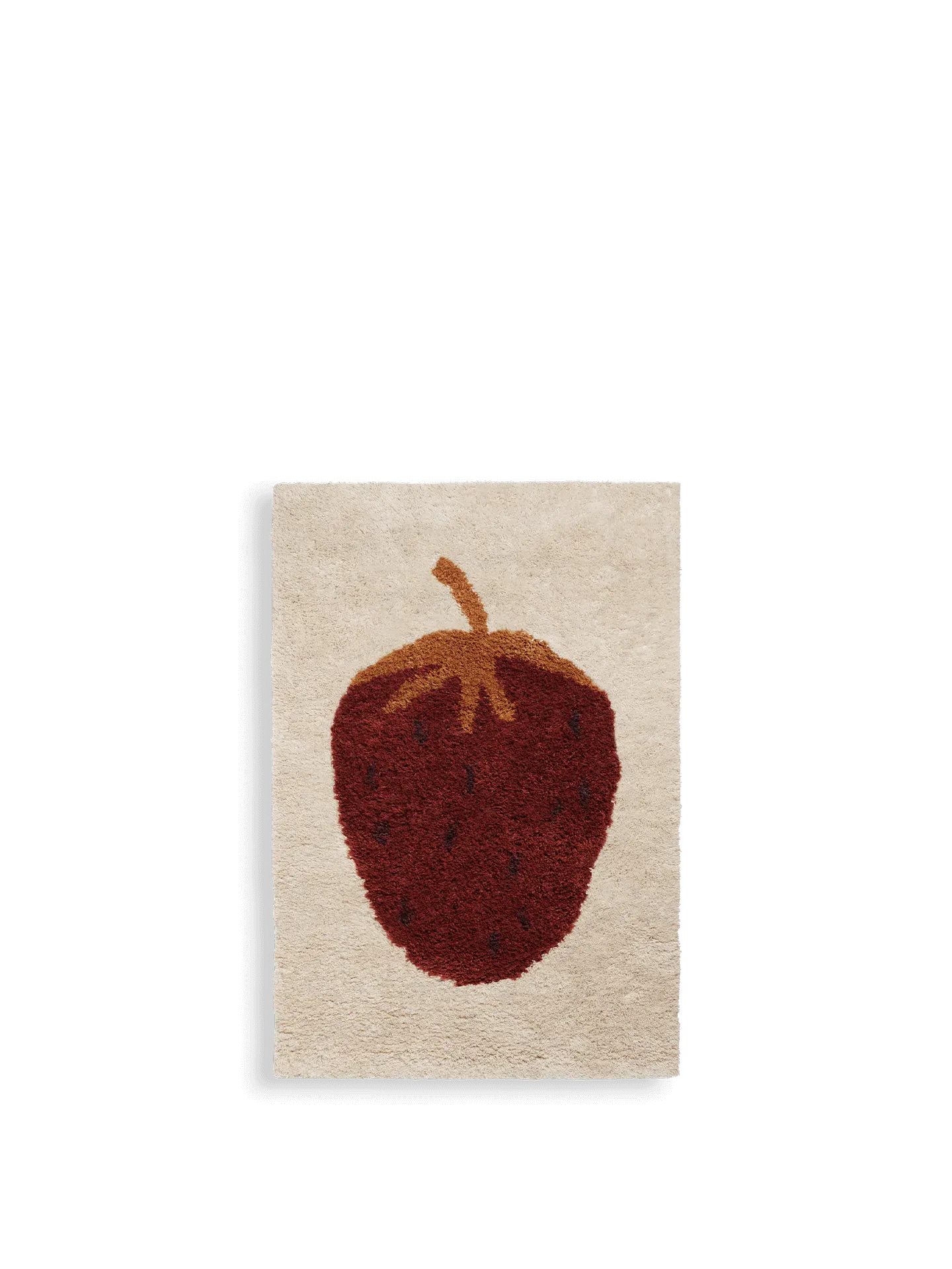 Fruiticana Tufted Strawberry Rug - New Zealand Wool