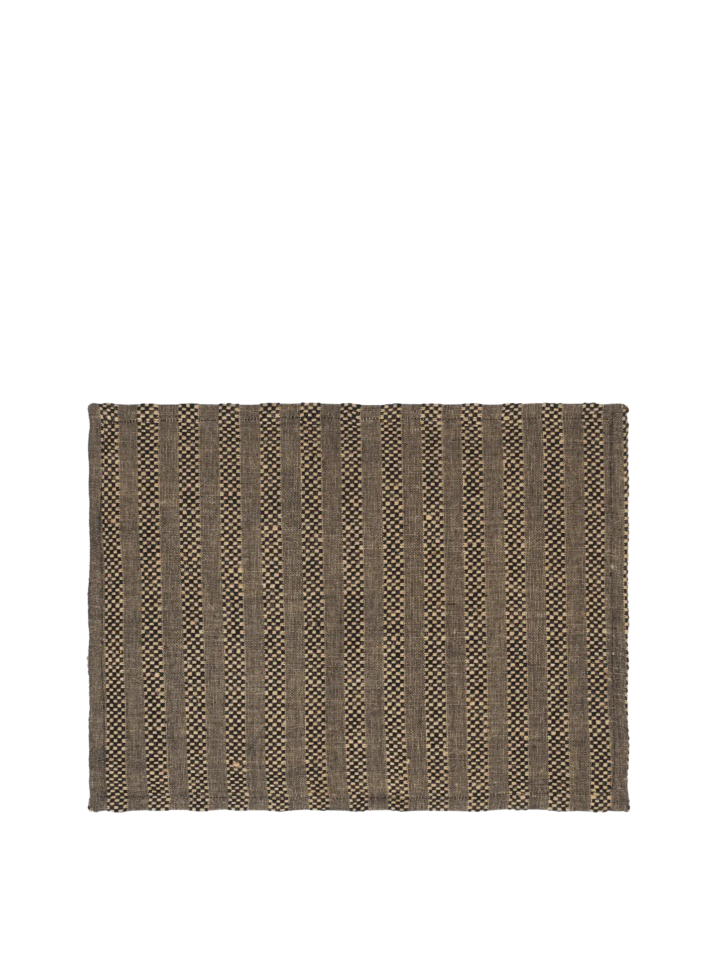 Gather Placemats Set of 4 - Black, Jute
