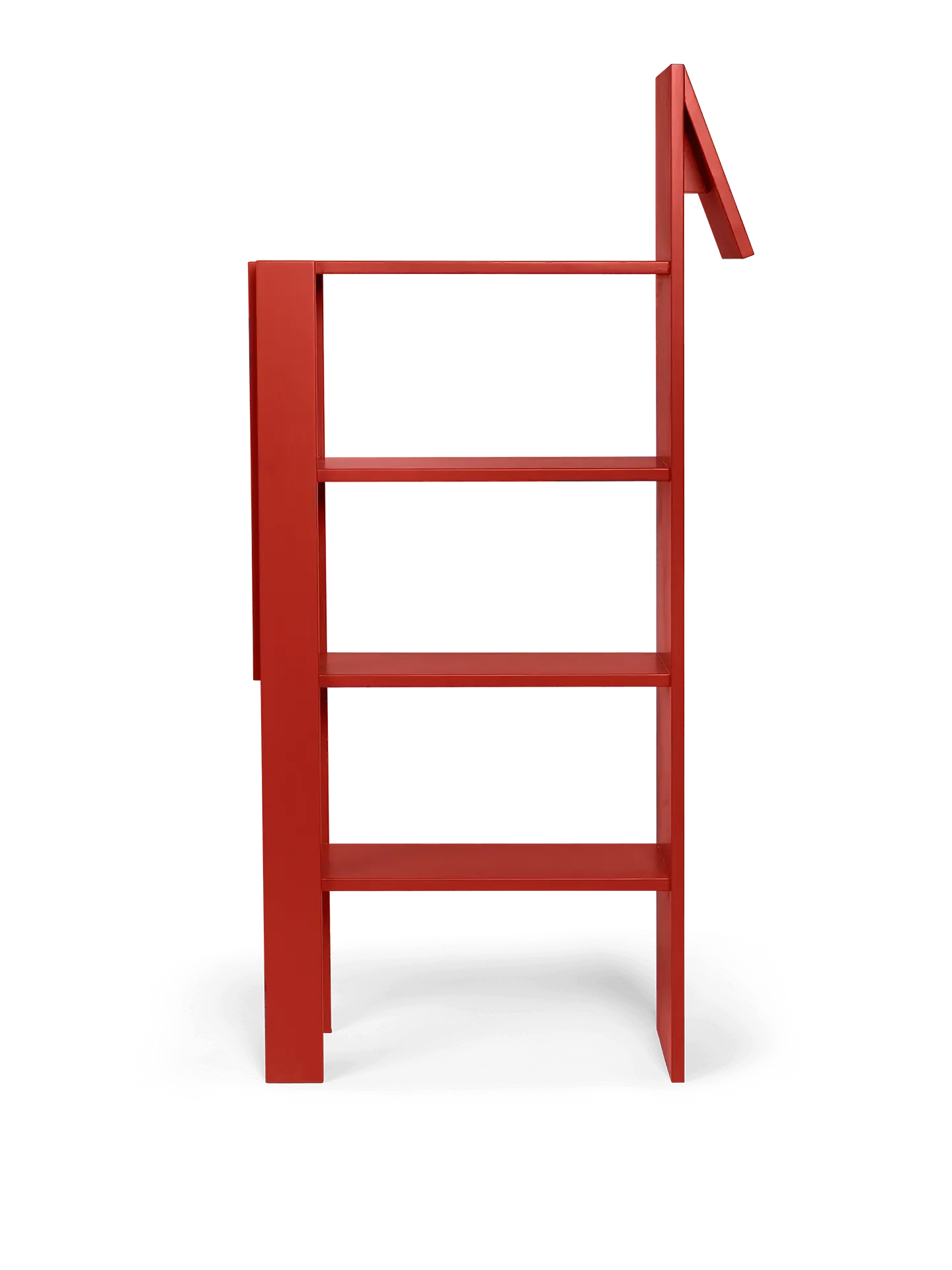 Giraffe Bookcase - Poppy Red