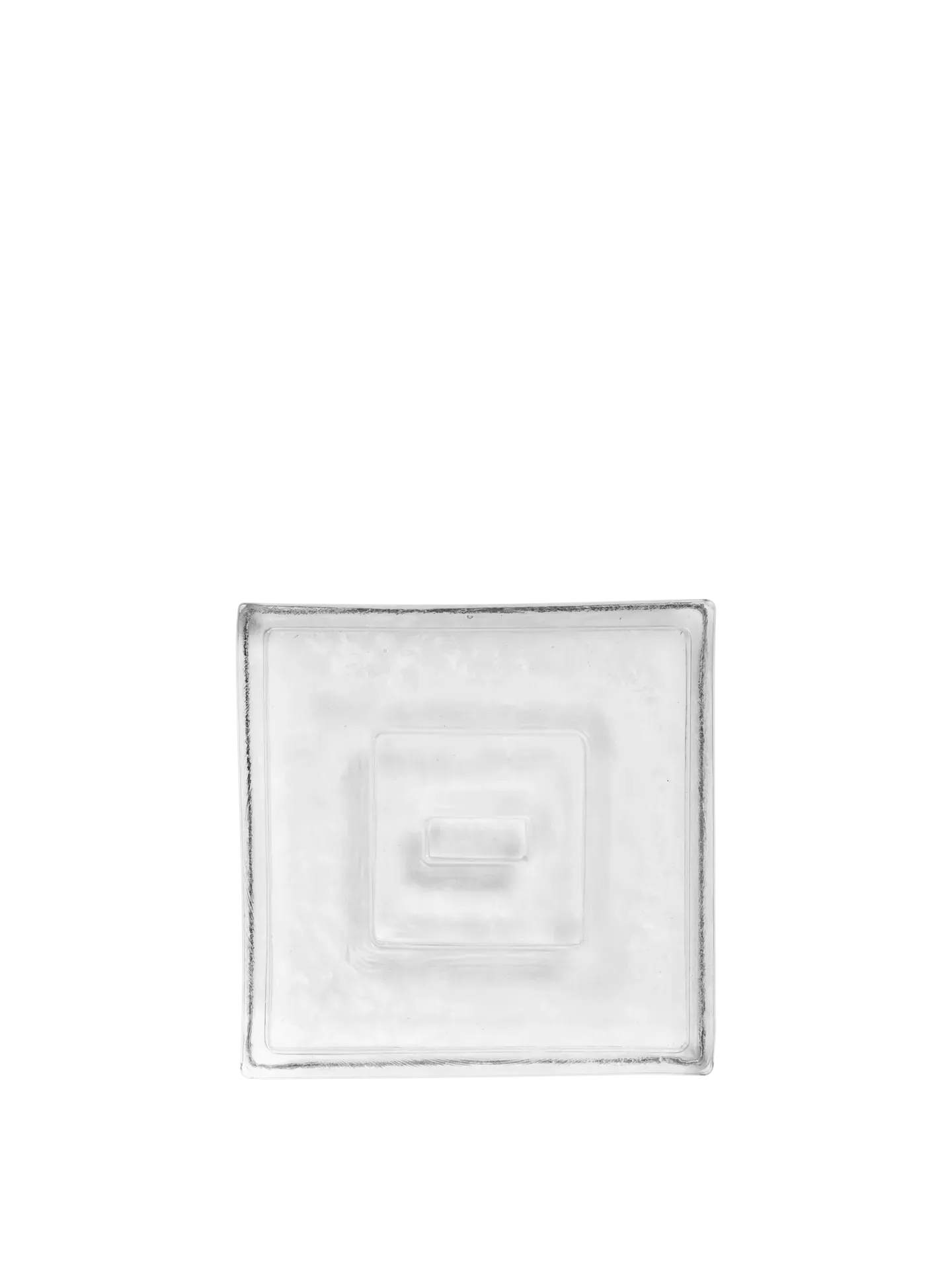 Gradia Square Candle Holder - Clear