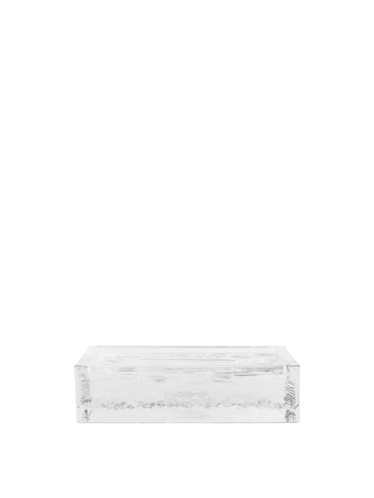 Gradia Square Candle Holder - Clear