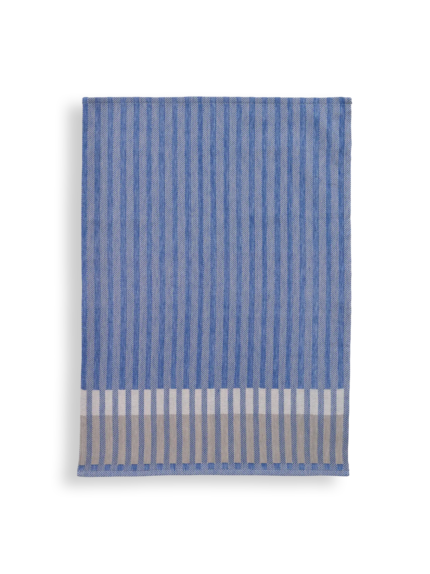 Grain Jacquard Tea Towel - Blue image