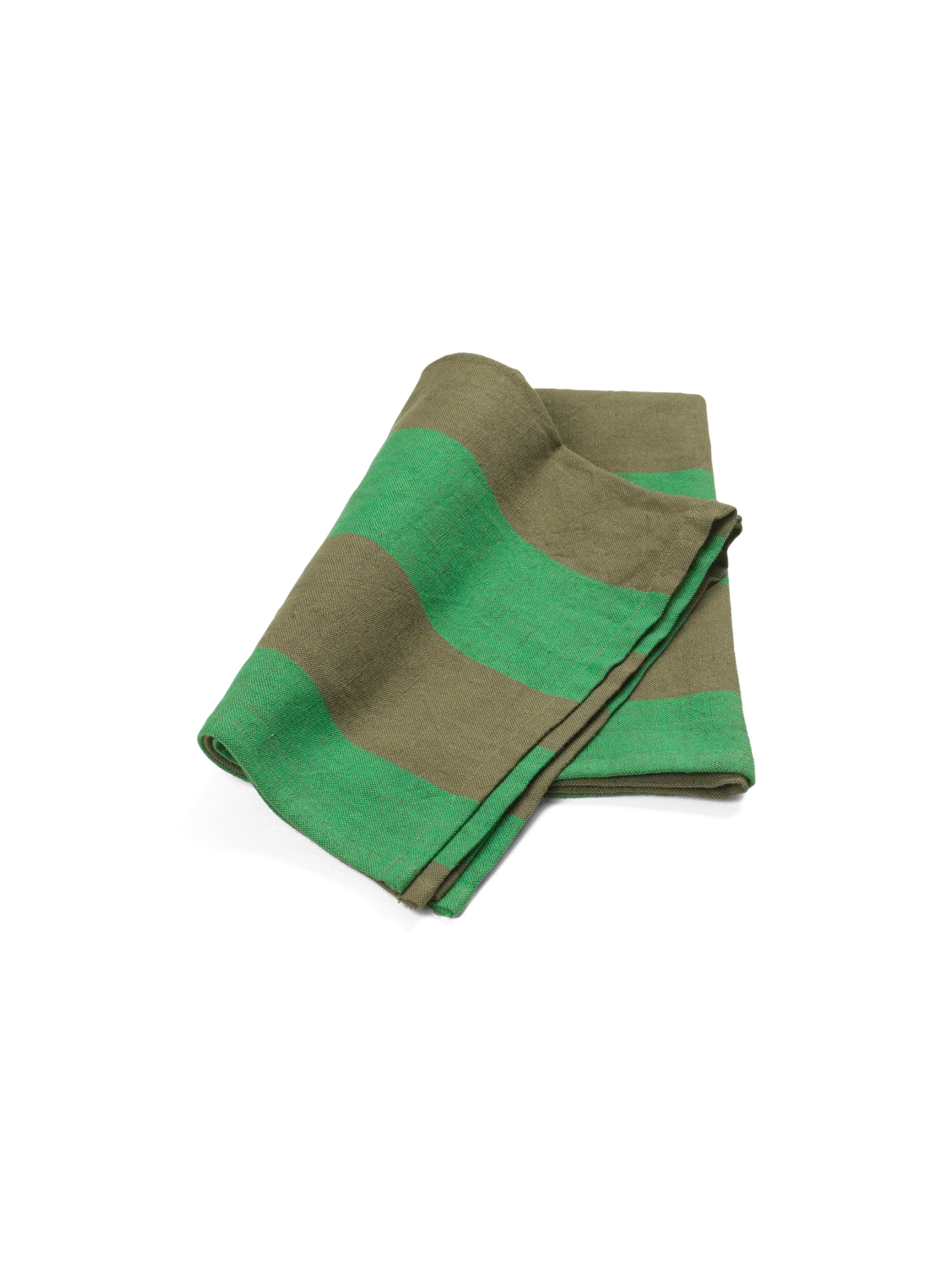 Hale Tea Towel - Olive, Linen