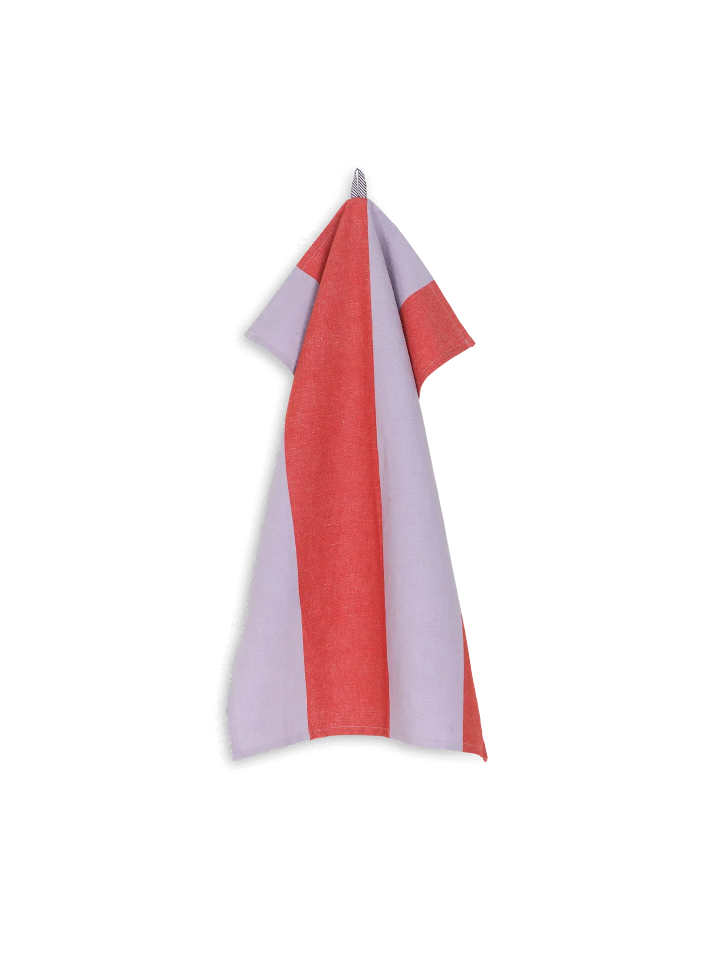 Hale Tea Towel - Red, Linen