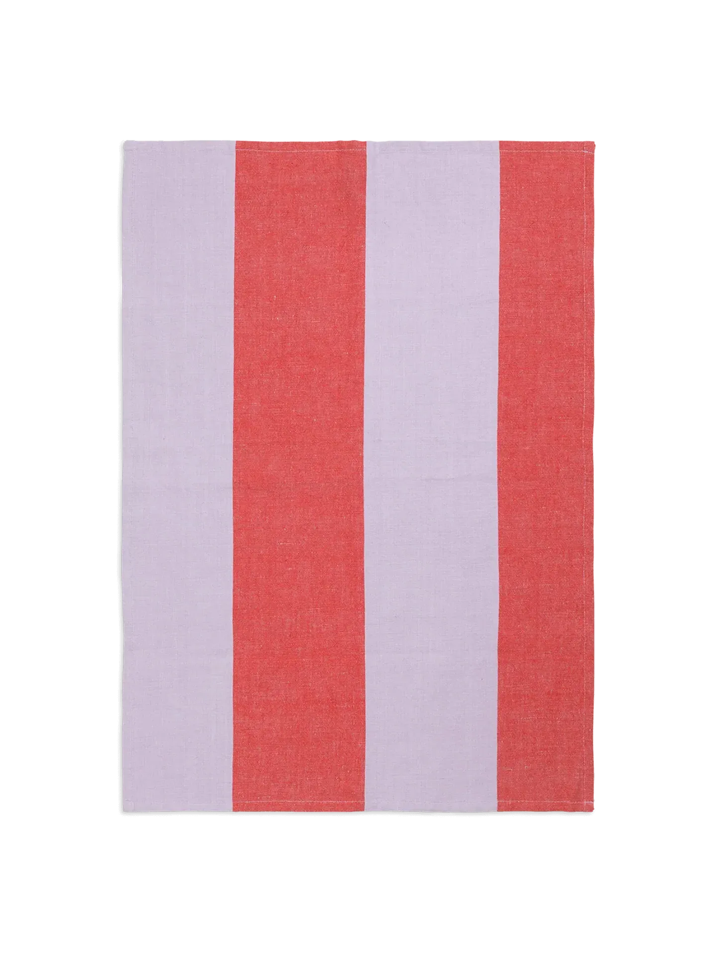 Hale Tea Towel - Red, Linen