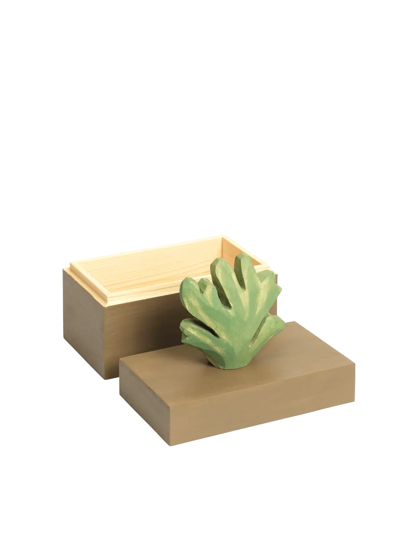 Harbour Storage Box - Coral, Aspen Wood