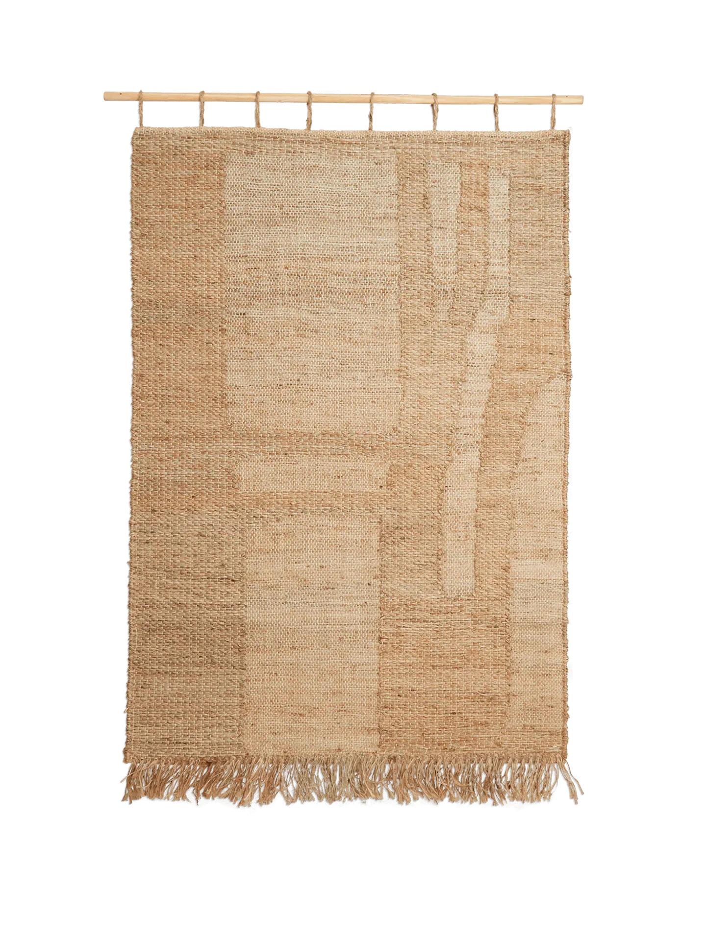 Harvest Large Wall Rug - Natural, Jute
