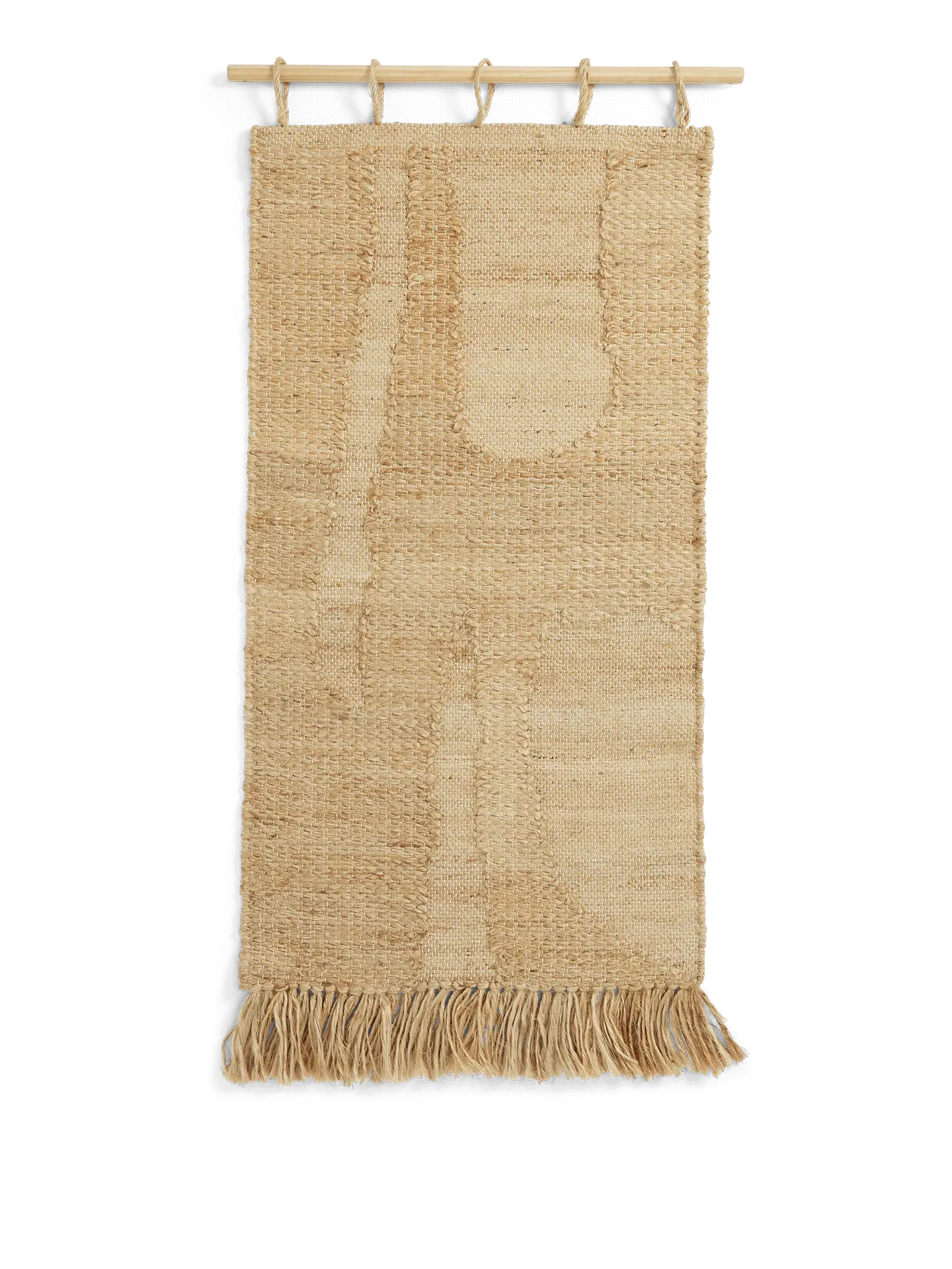 Harvest Small Wall Rug - Natural, Jute image