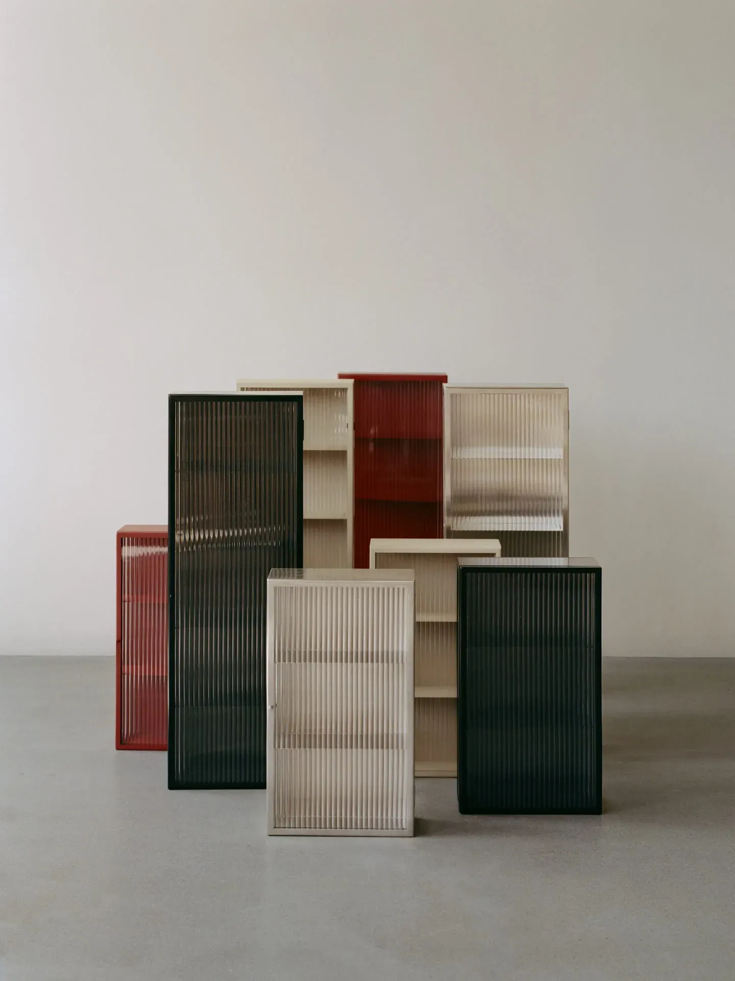 Haze Tall Wall Cabinet - Black