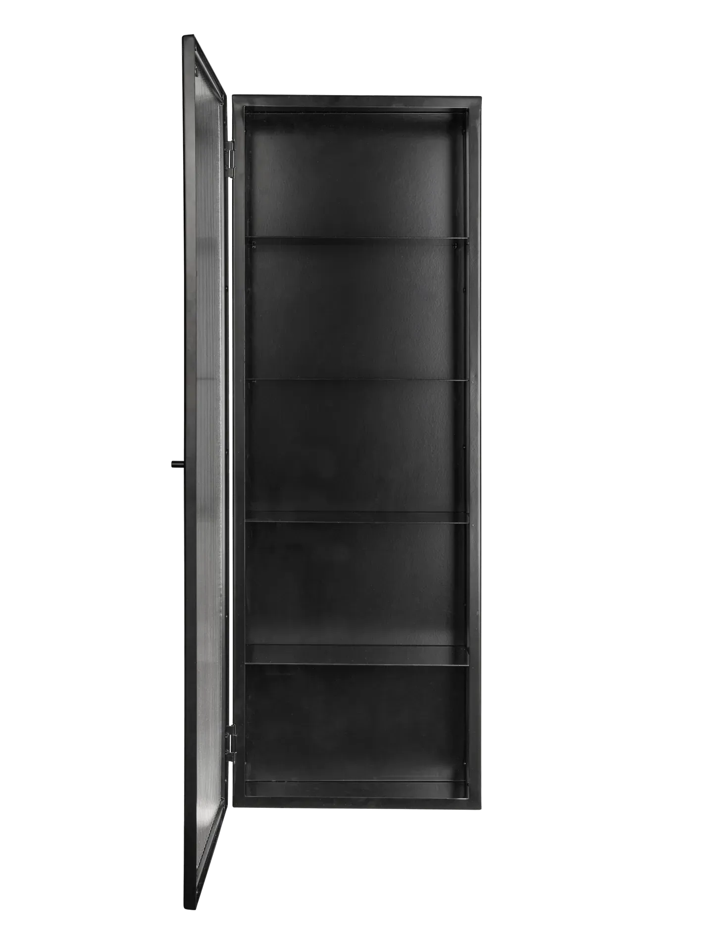 Haze Tall Wall Cabinet - Black