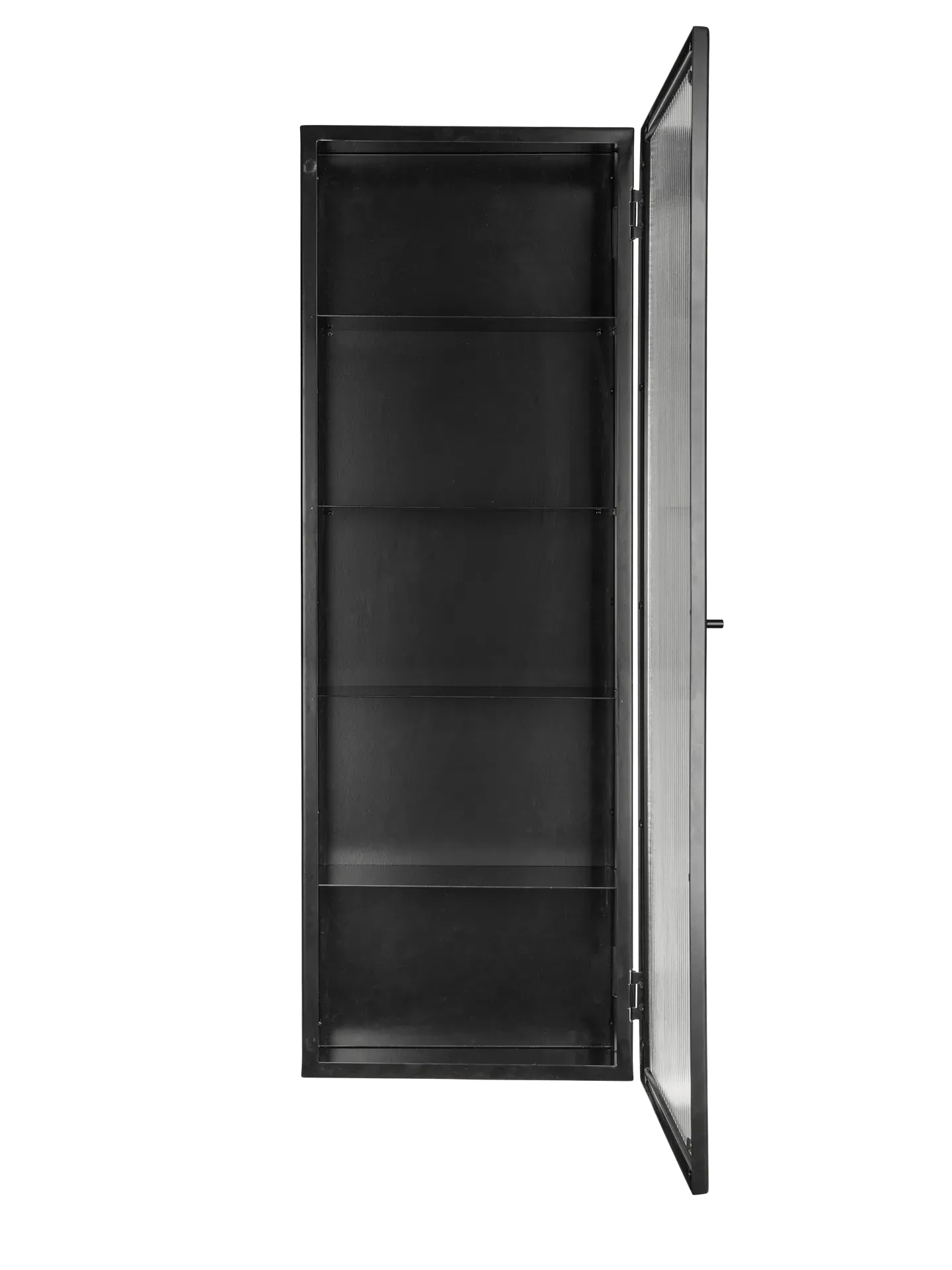 Haze Tall Wall Cabinet - Black