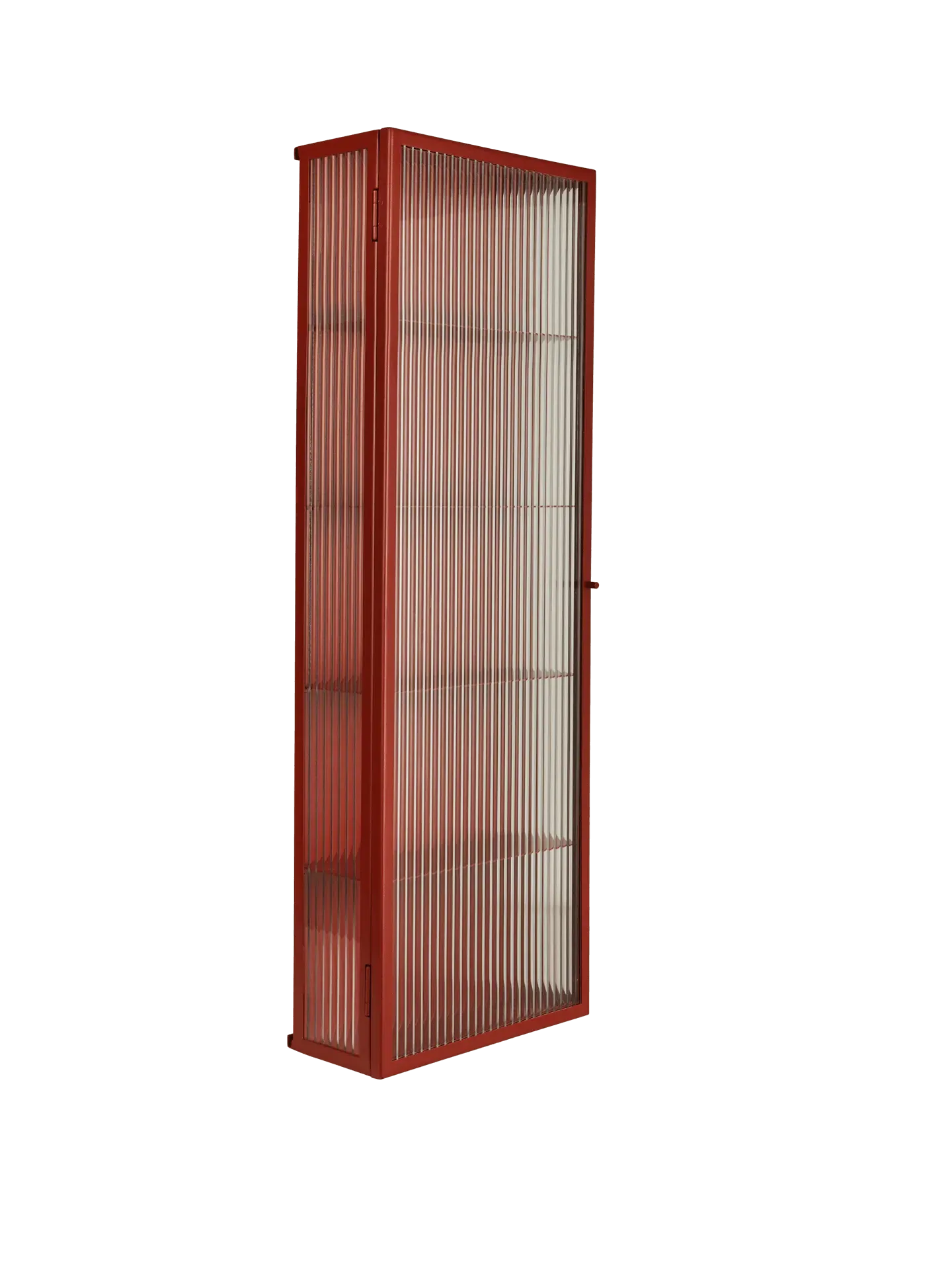 Haze Tall Wall Cabinet - Oxide Red
