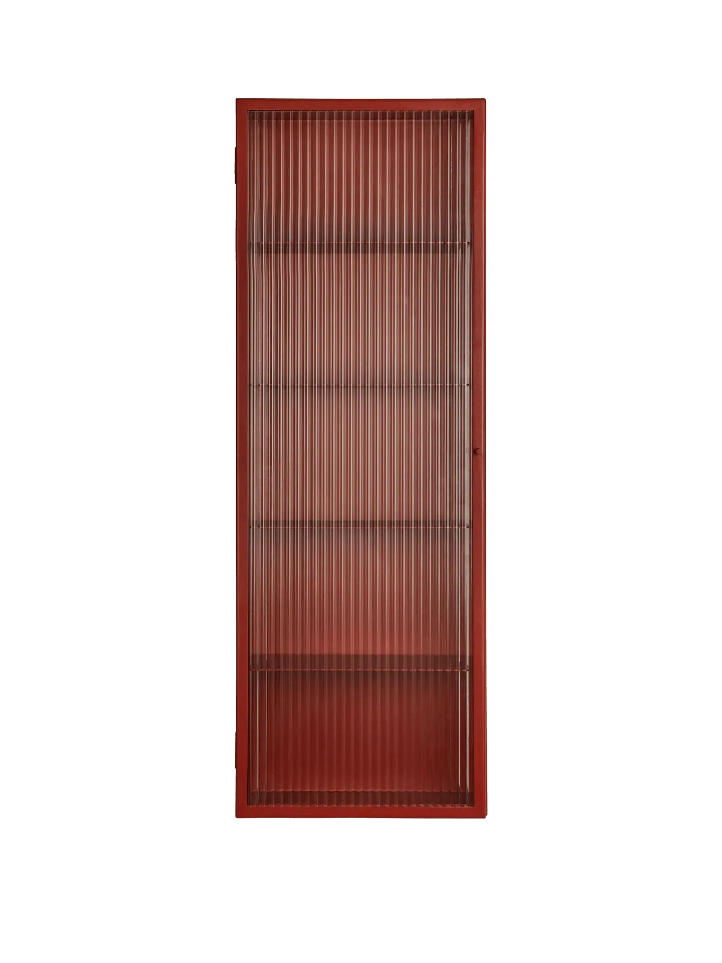 Haze Tall Wall Cabinet - Oxide Red