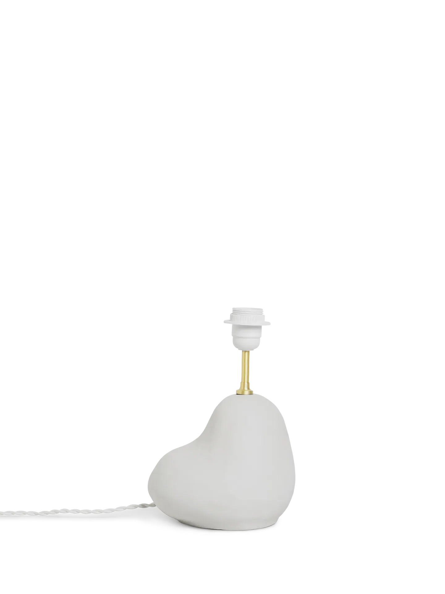 Hebe Small Lamp Base - Off-White, Ceramic image