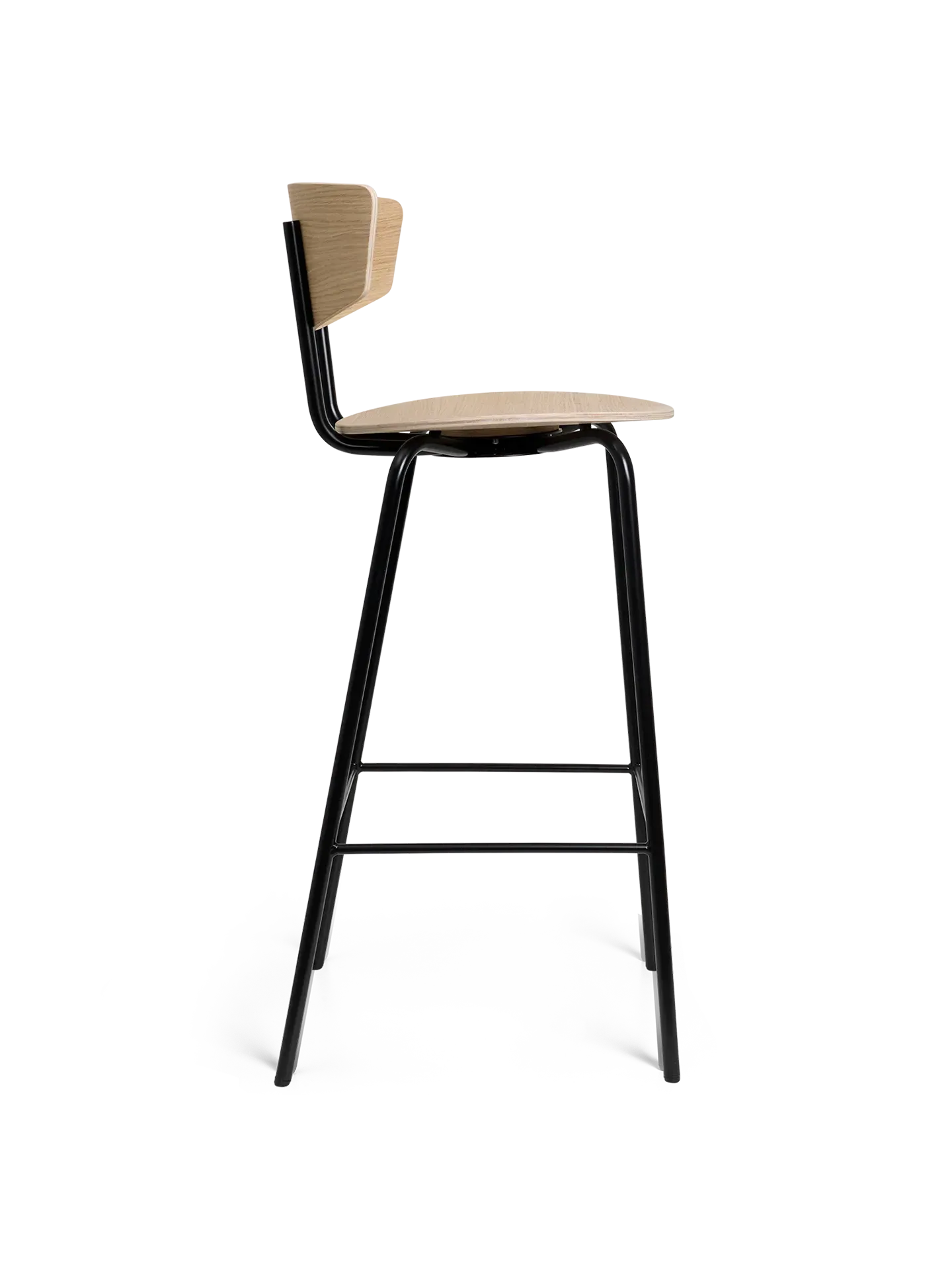 Herman Counter Chair - White, Oiled Oak