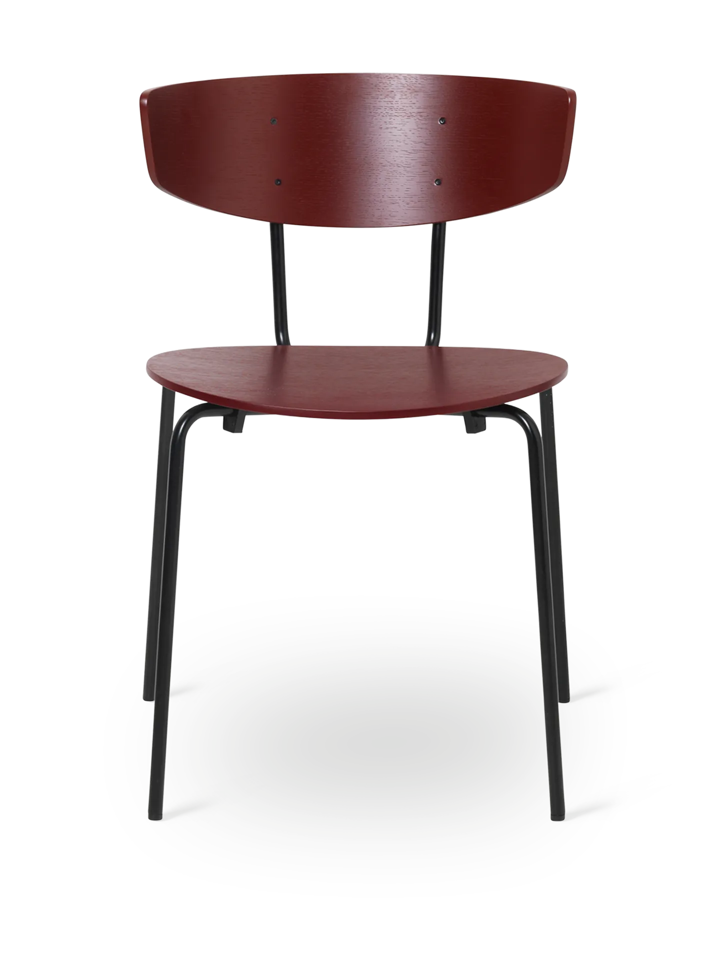Herman Dining Chair - Red Brown