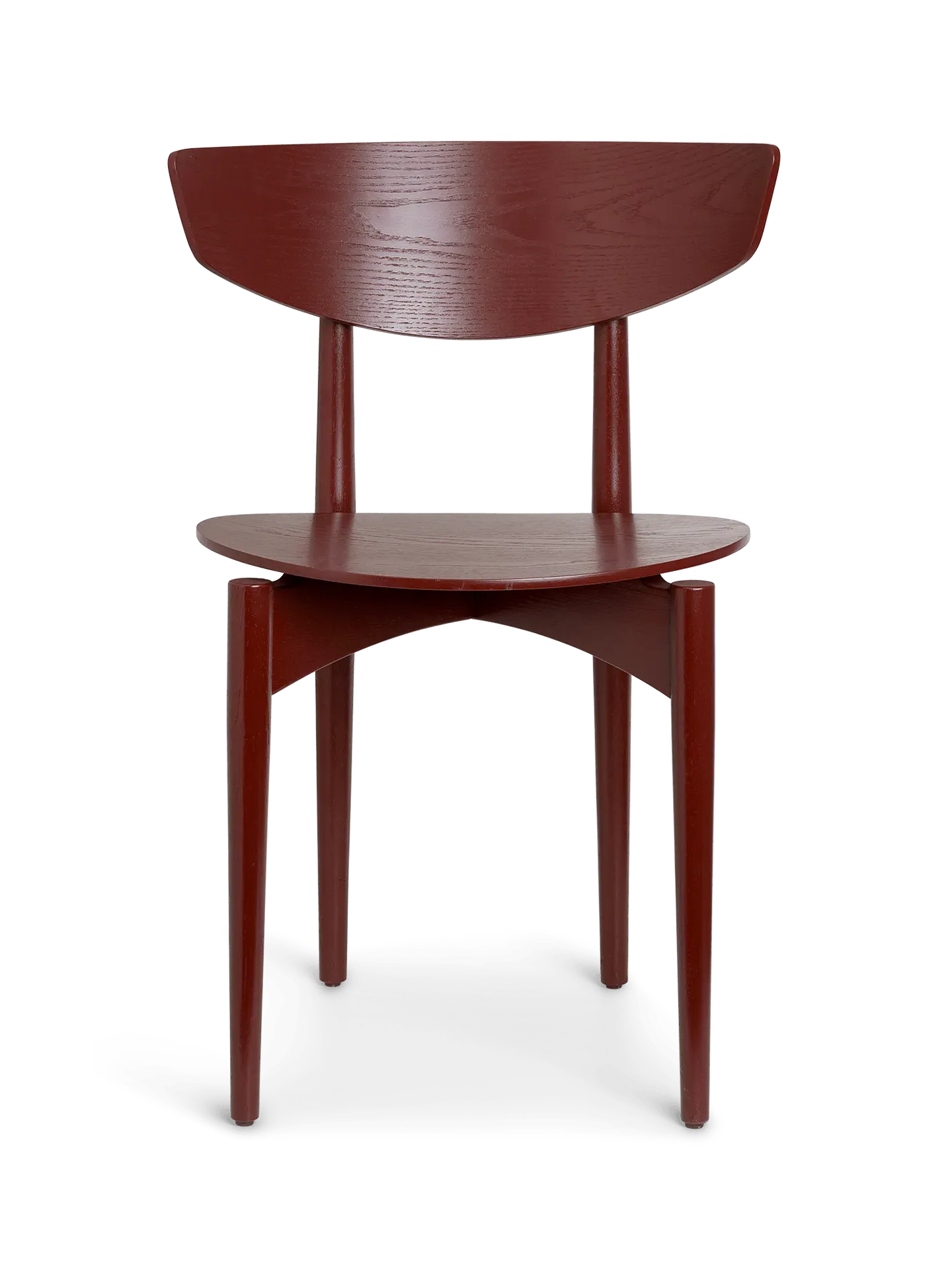 Herman Dining Chair - Red Brown