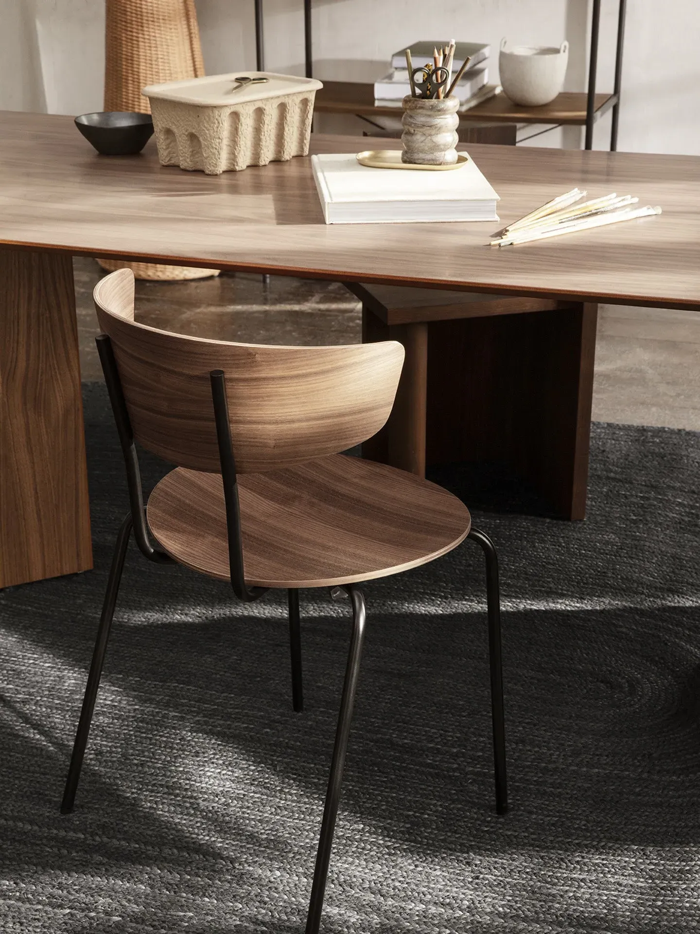 Herman Dining Chair - Walnut alternate view