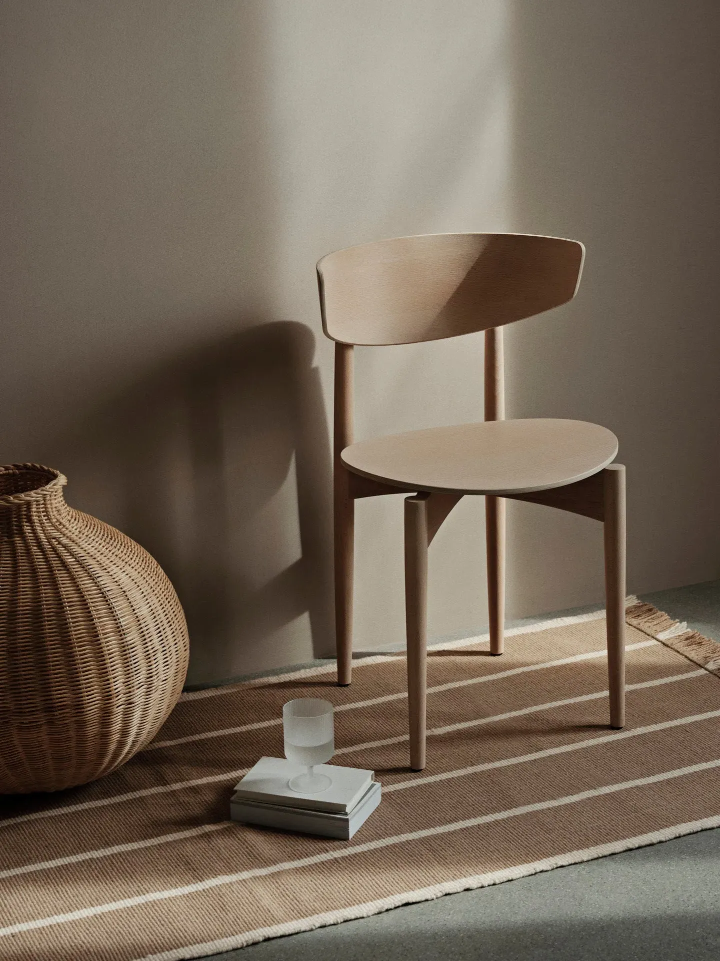 Herman Dining Chair - White Oiled Beech