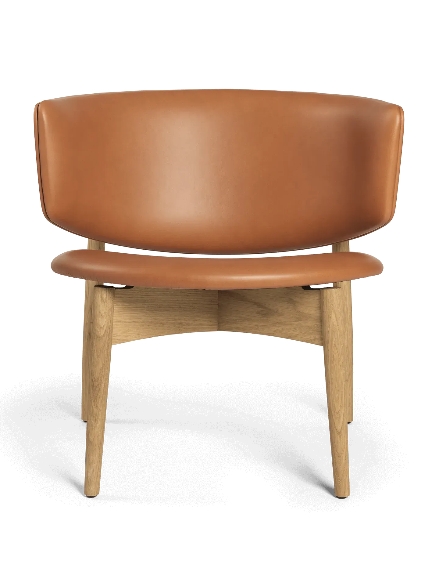 Herman Lounge Chair - Cognac, Oak