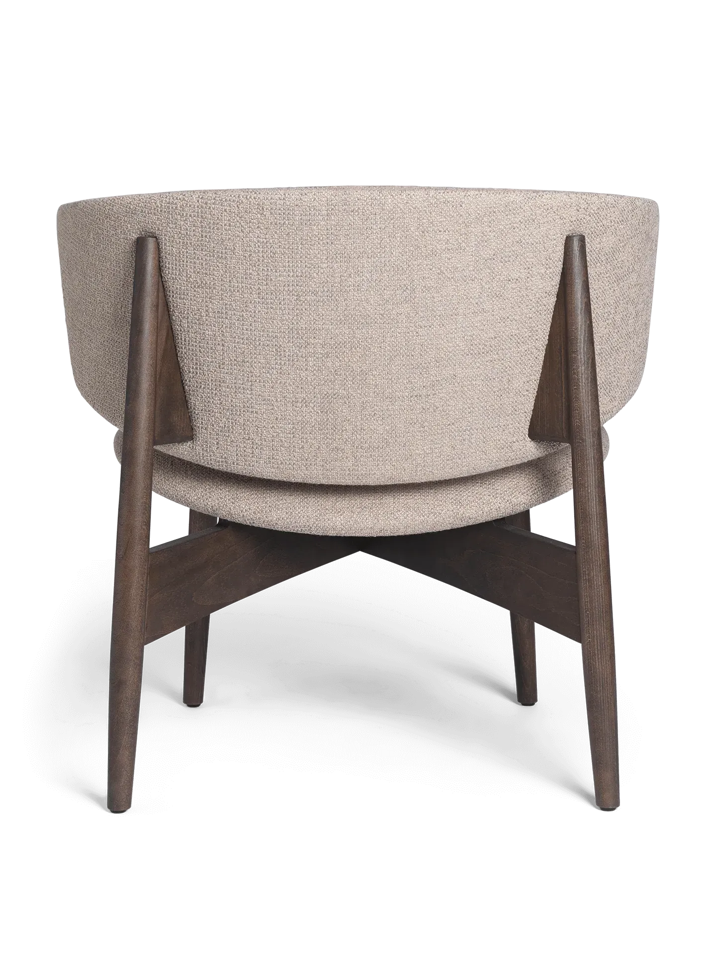 Herman Lounge Chair - Sand, Dark Stained Beech