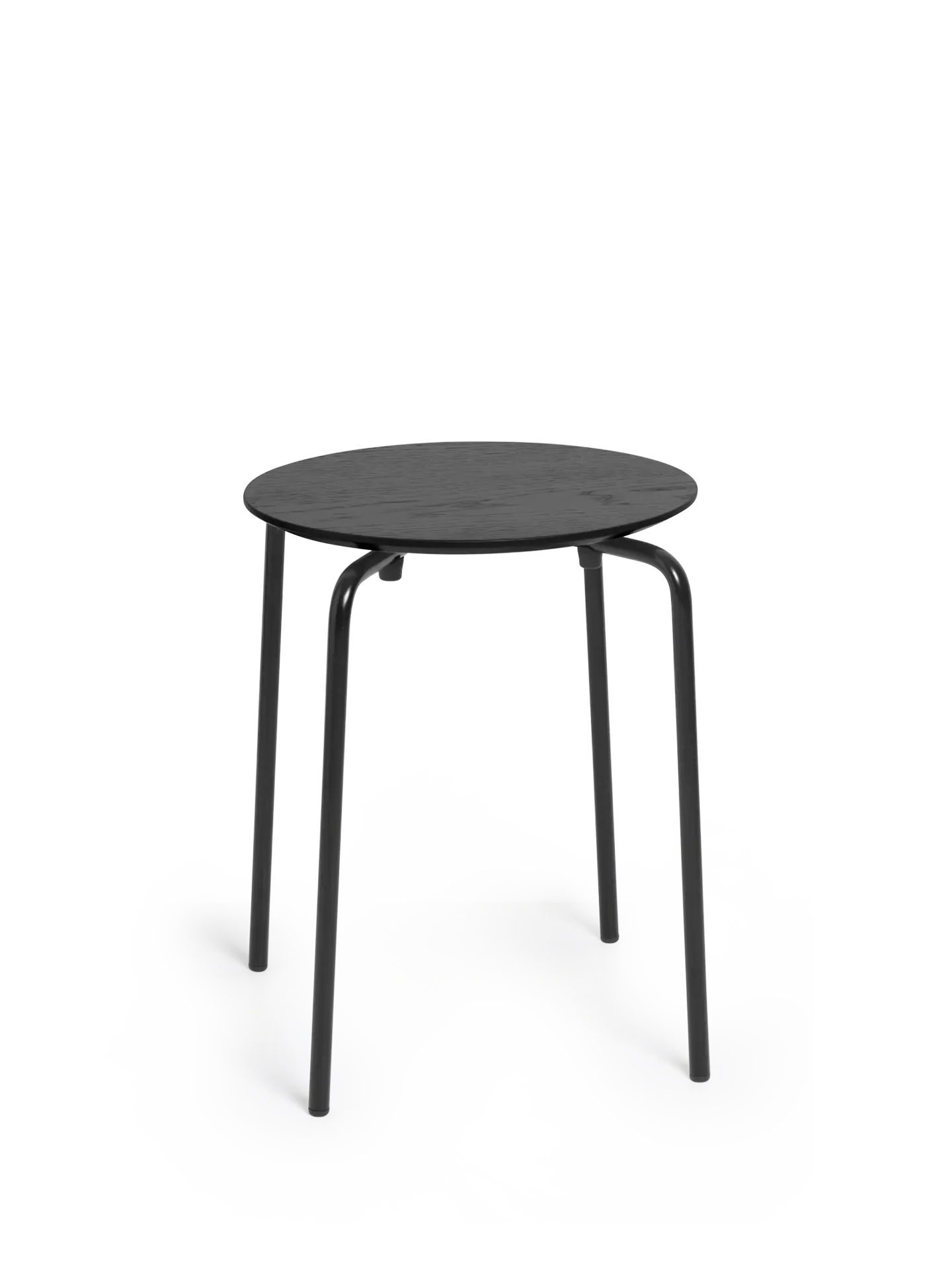 Herman Stackable Stool - Black image