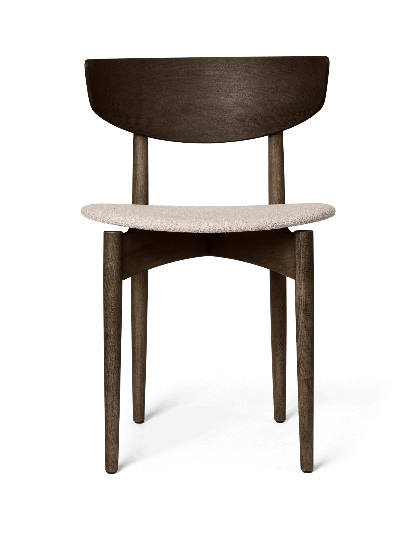 Herman Upholstered Dining Chair - Natural, Bouclé image
