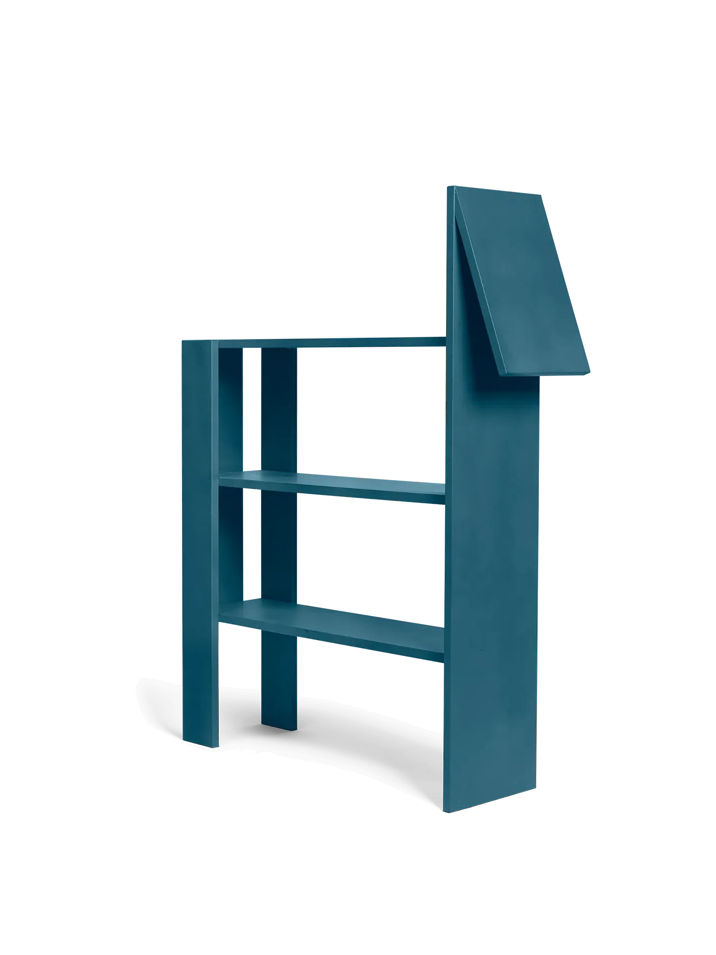 Horse Bookcase - Dark Blue