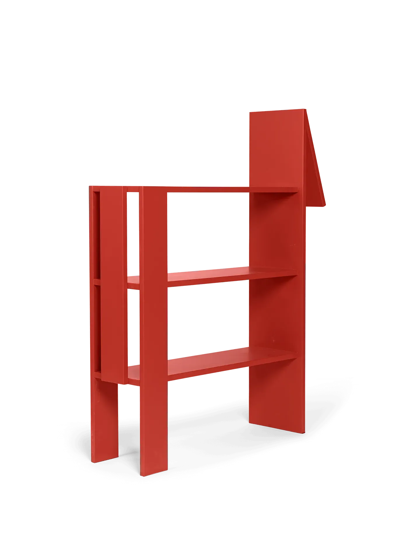 Horse Bookcase - Poppy Red