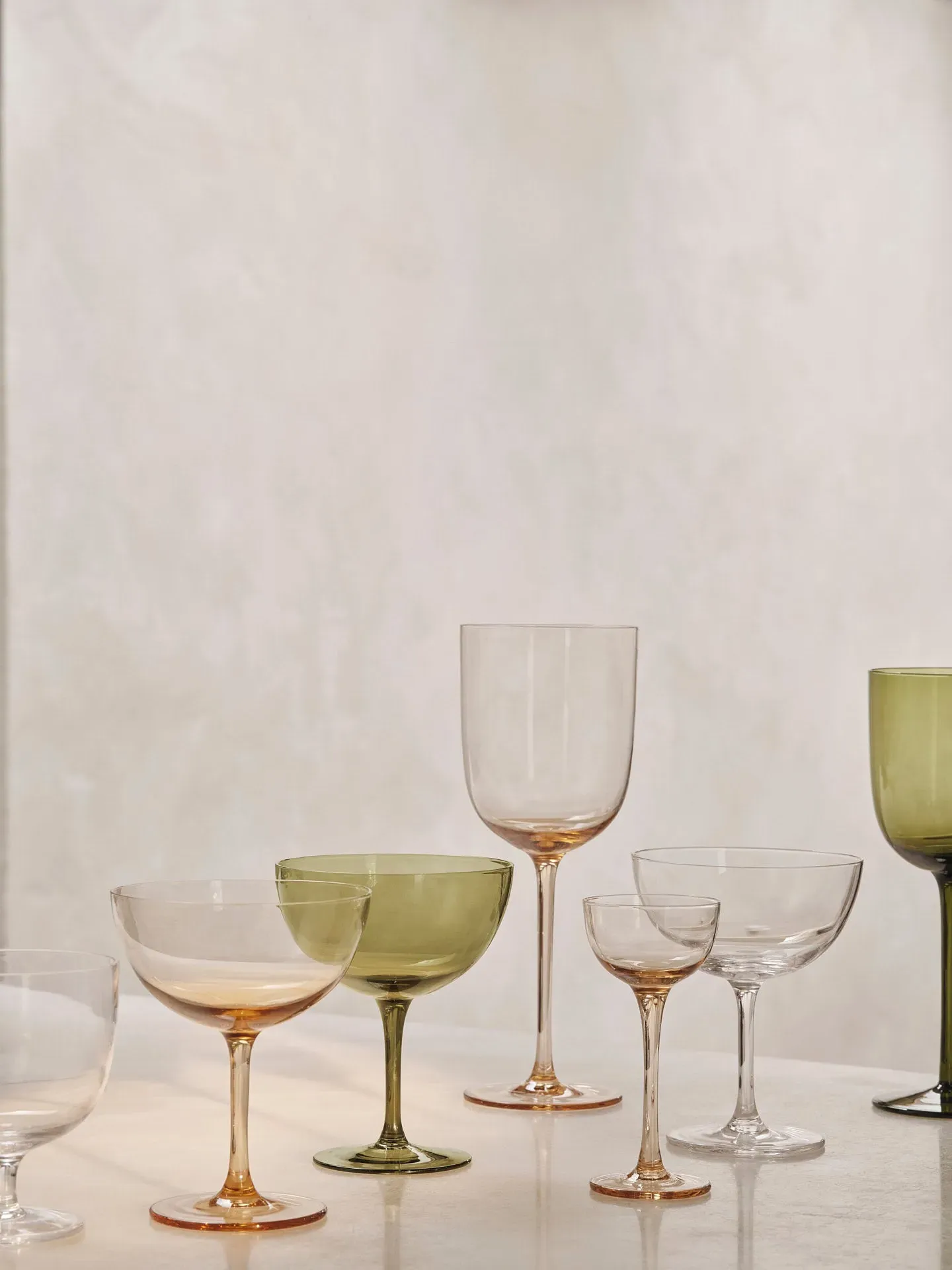 Host Cocktail Glasses Set of 2 - Blush