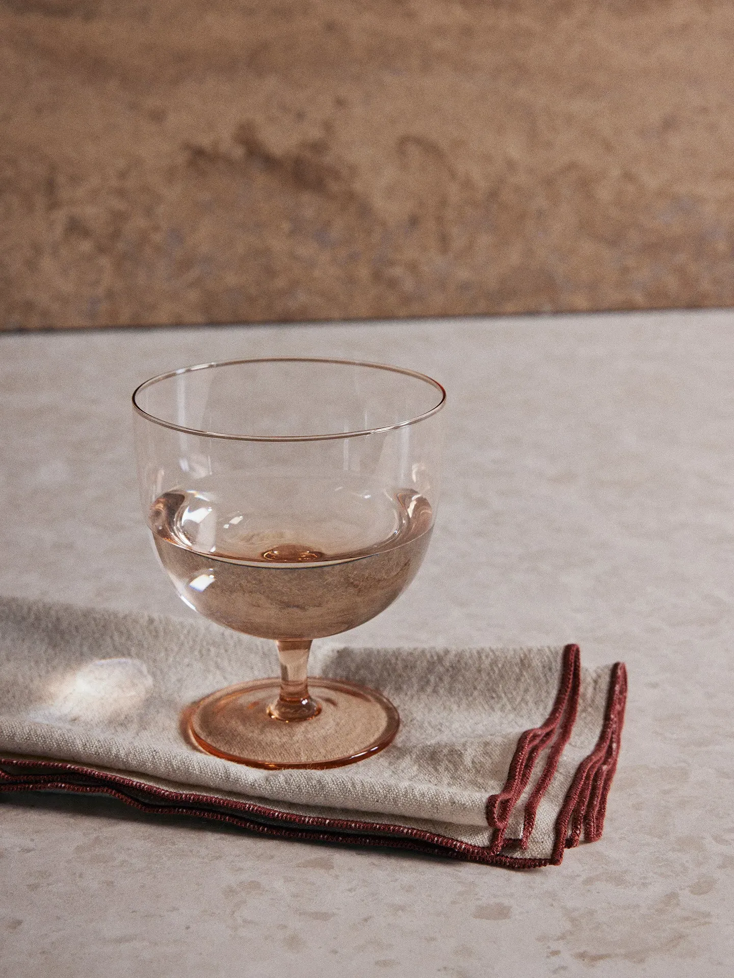 Host Water Glasses Set of 2 - Blush