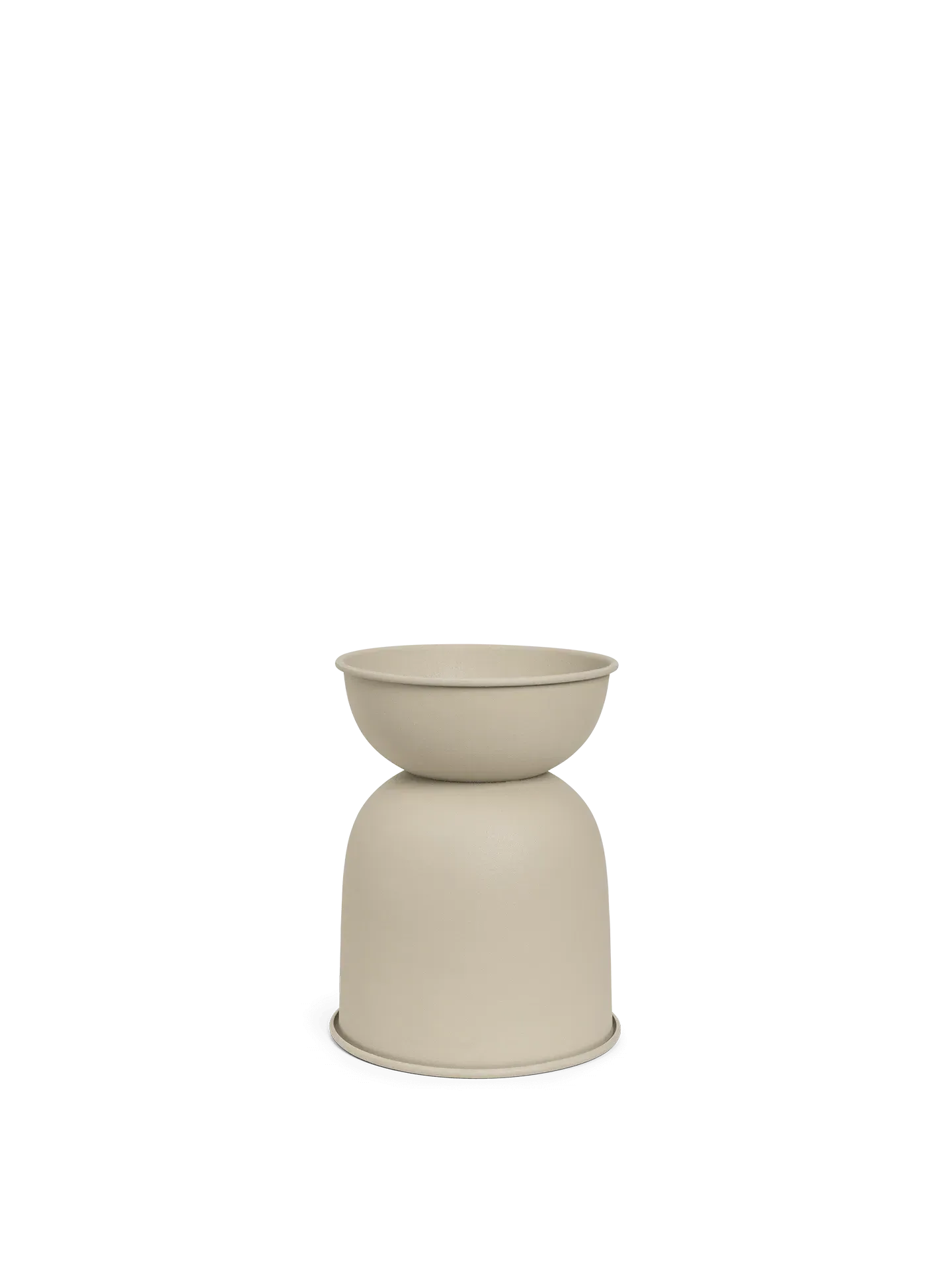 Hourglass Extra Small Plant Pot - Cashmere