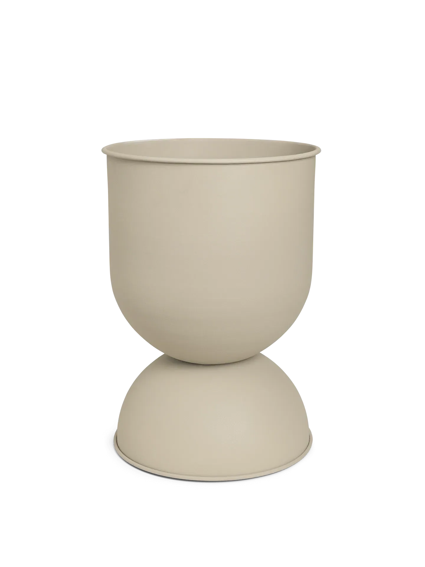 Hourglass Medium Plant Pot - Cashmere