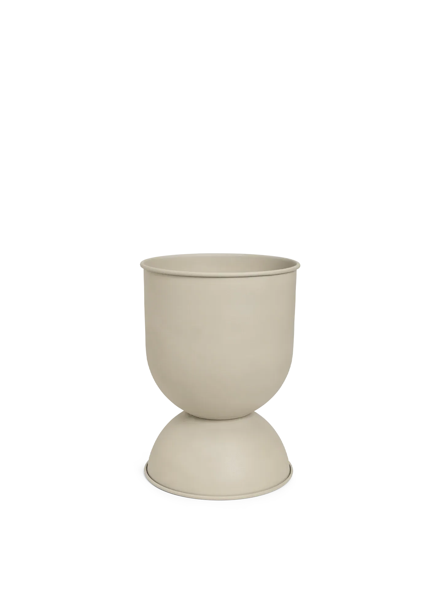Hourglass Small Plant Pot - Cashmere