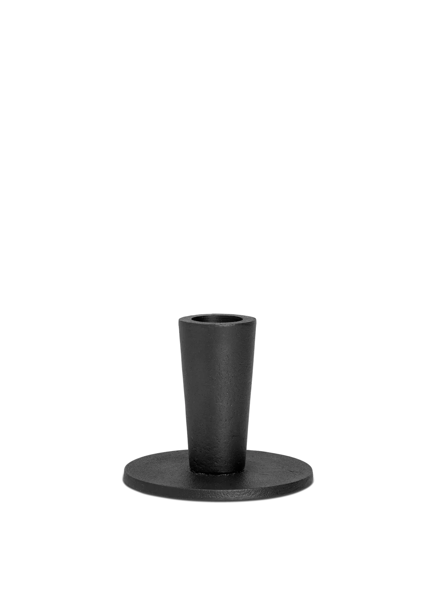 Hoy Low Candle Holder - Black image