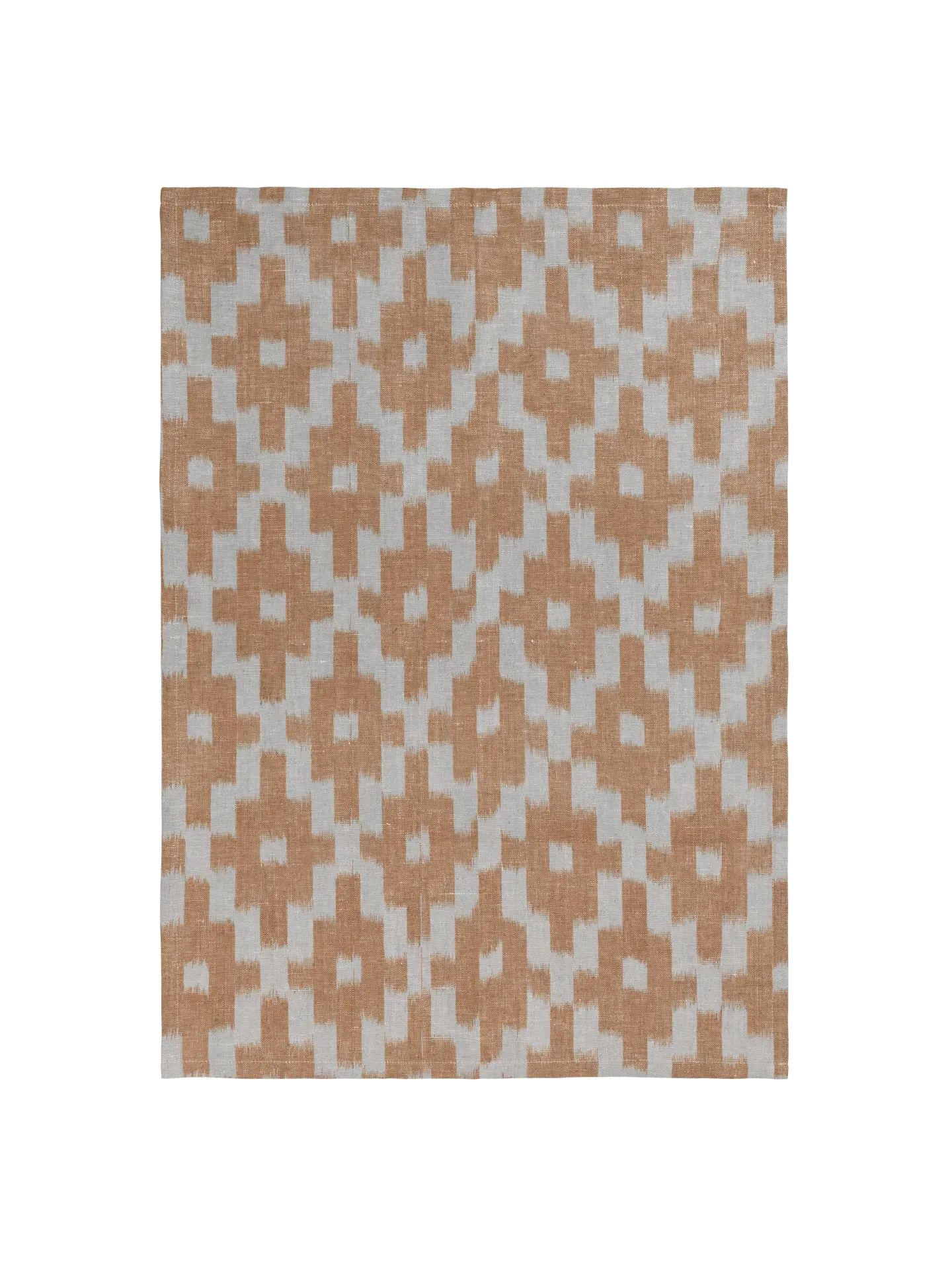 Ikat Tea Towel - Mist Blue image