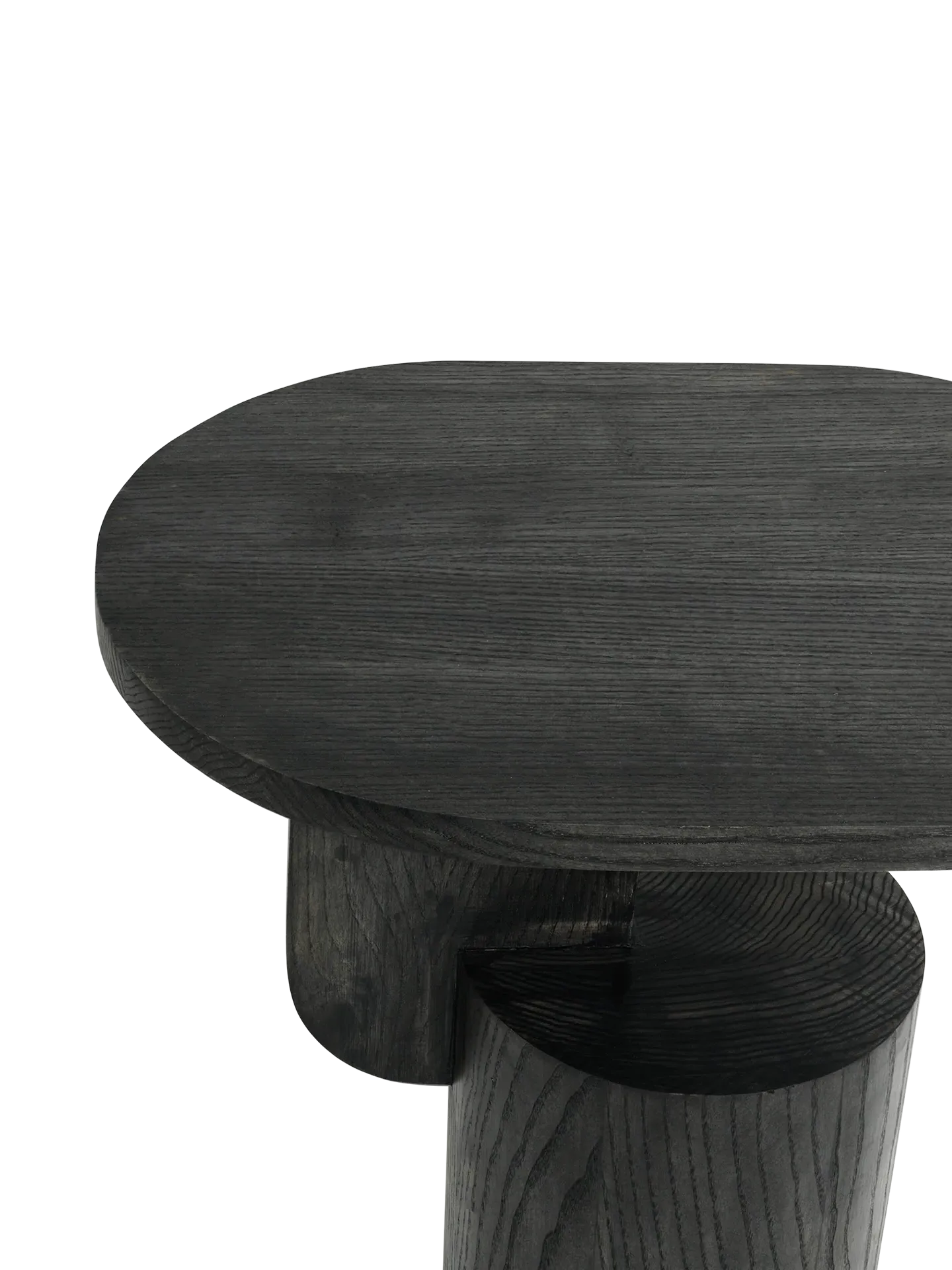 Insert Side Table - Black, Ash