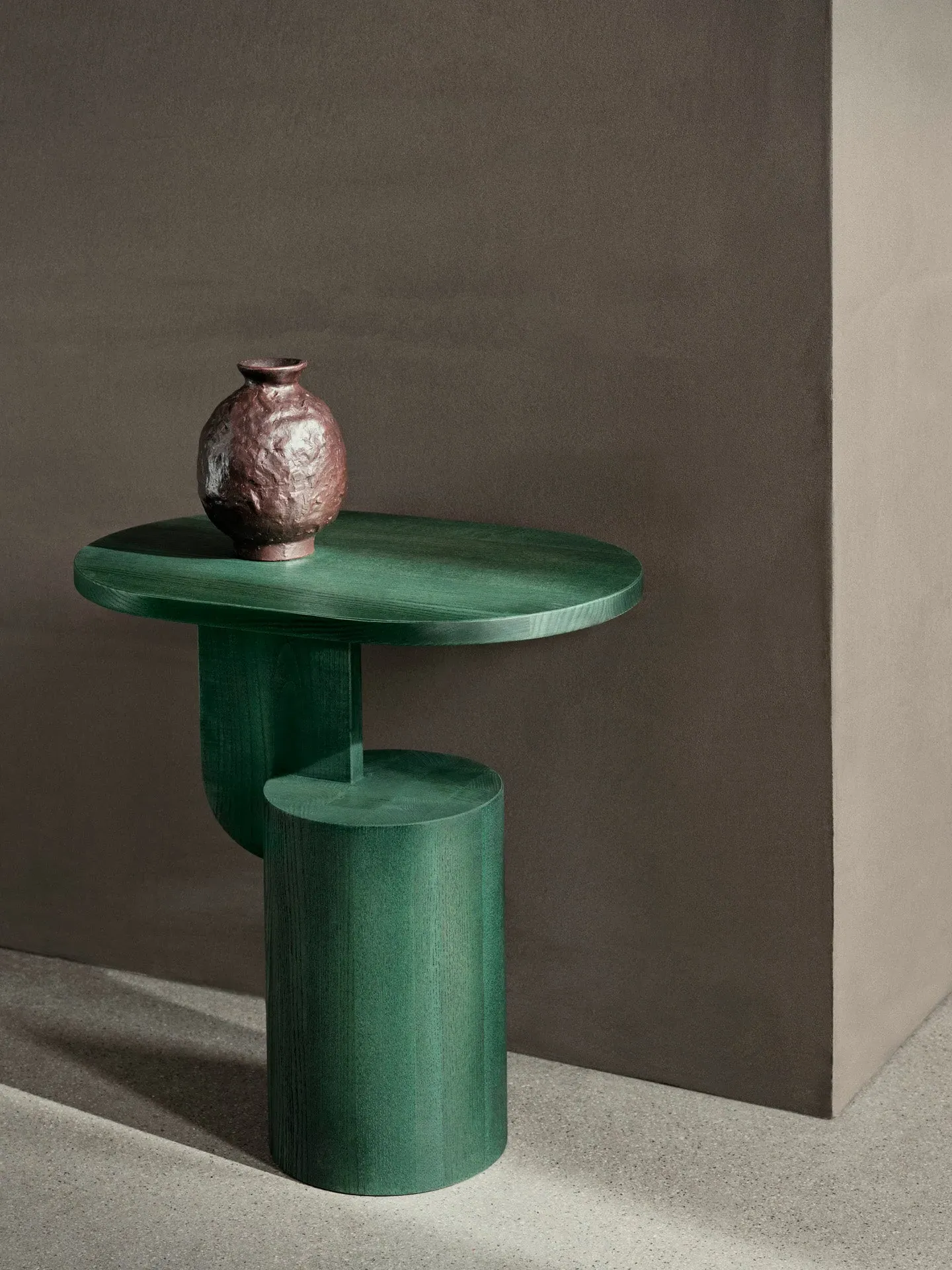 Insert Side Table - Myrtle Green, Ash