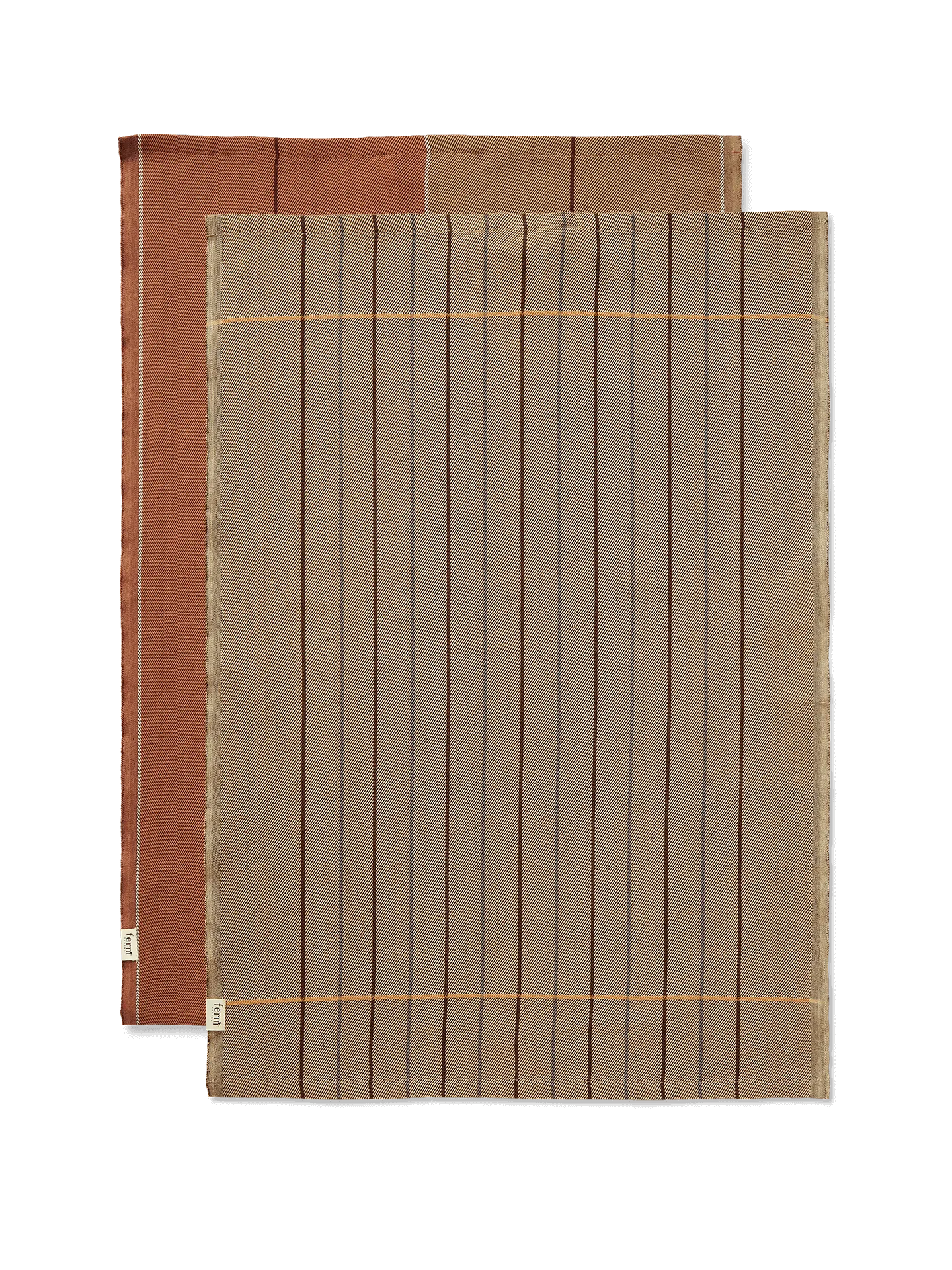 Ito Tea Towel Set of 2 - Hazel/Oat, Organic Cotton image