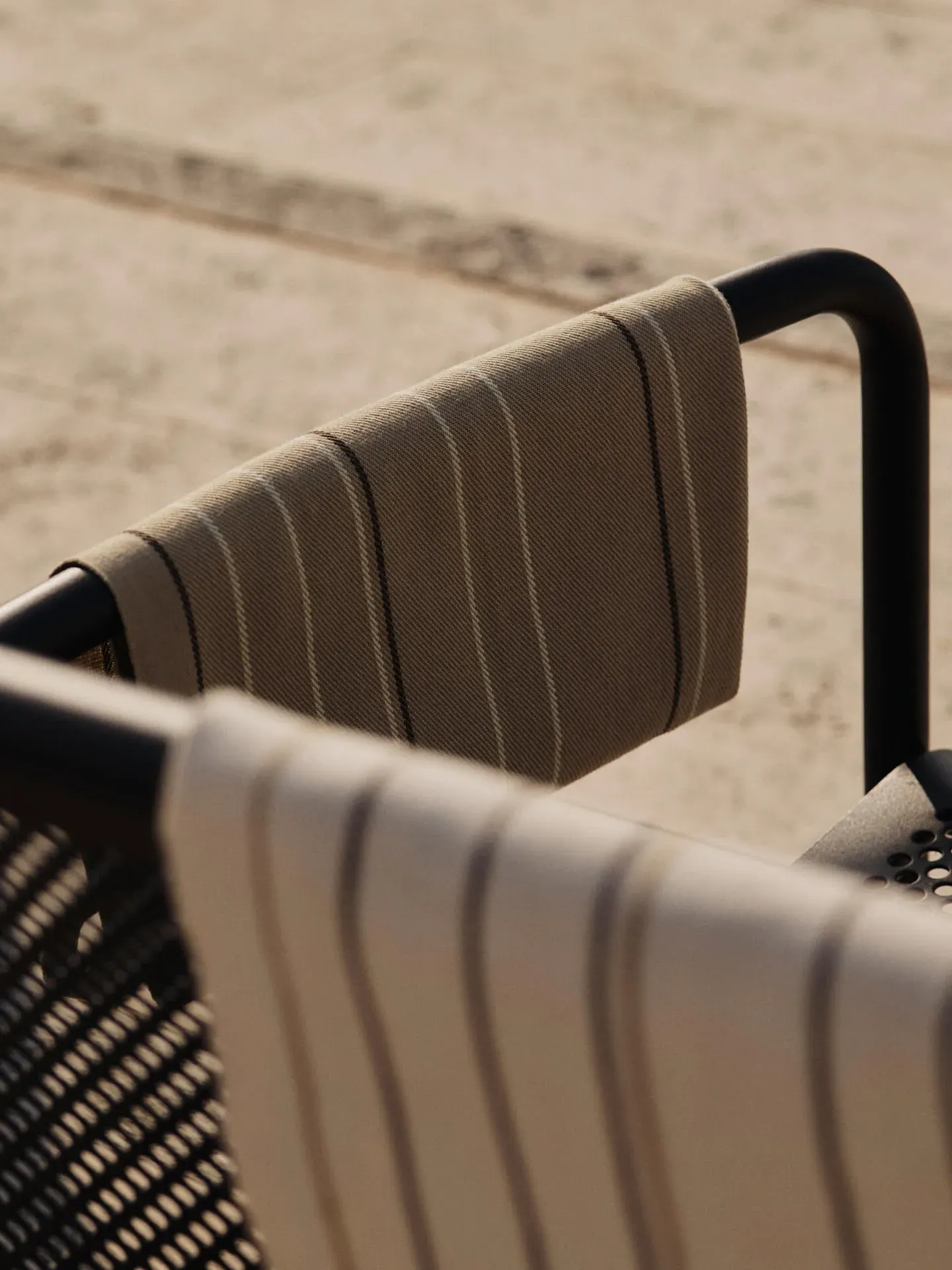 Ito Tea Towel Set of 2 - Parchment/Cashmere, Organic Cotton