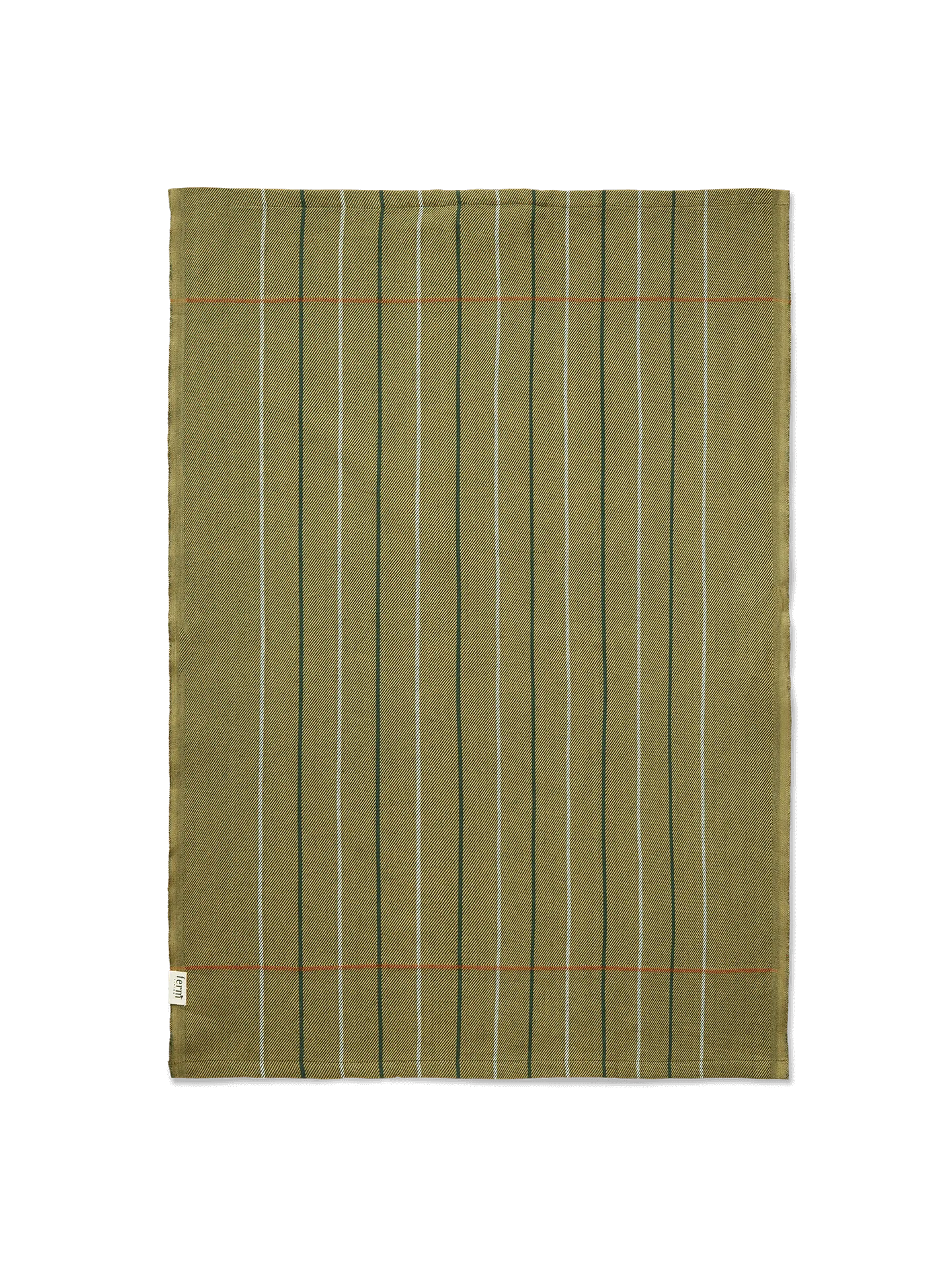 Ito Tea Towel Set of 2 - Seaweed/Flax, Organic Cotton