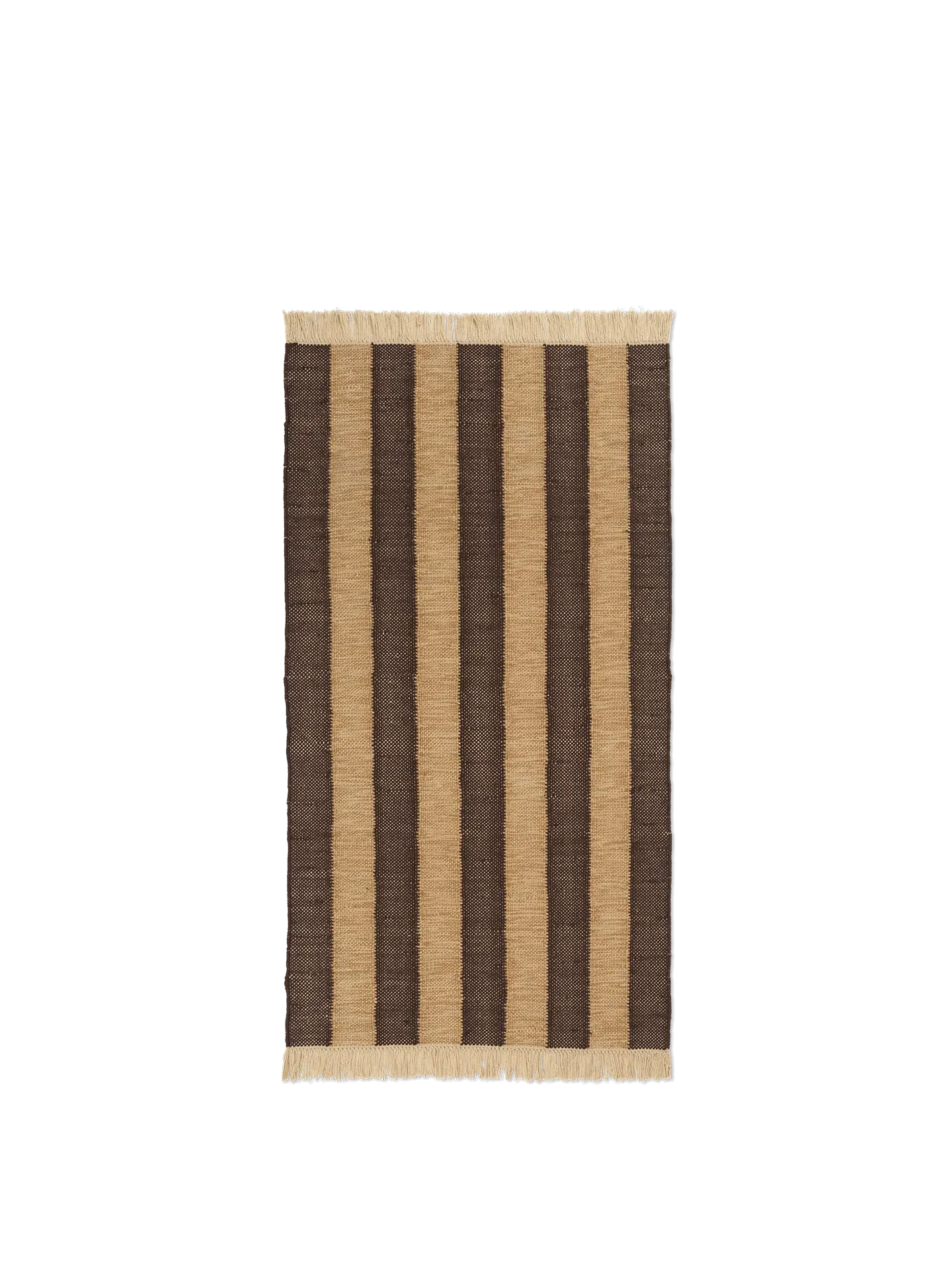 Ives Rug - Tan/Chocolate image