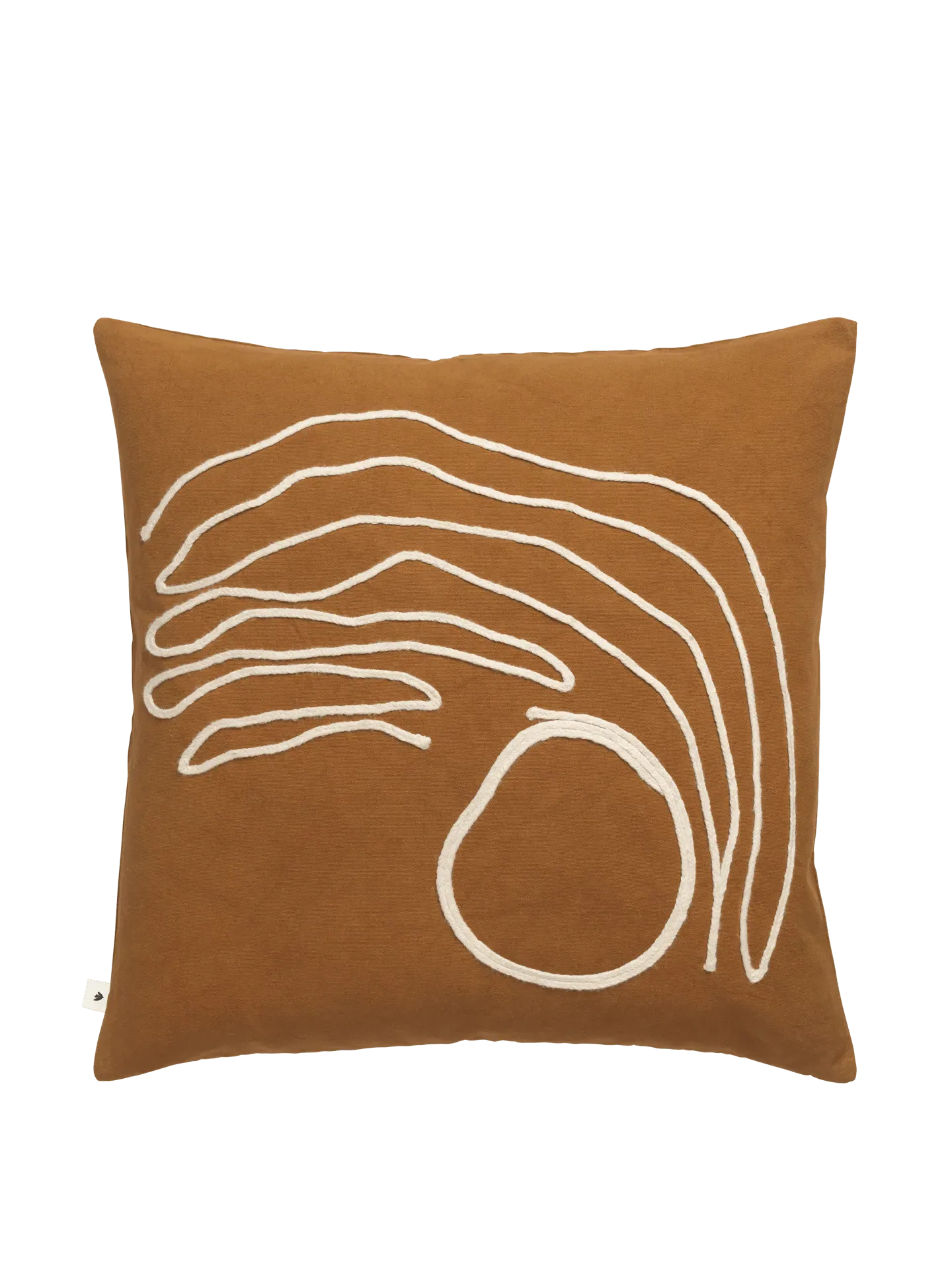 Jot Cushion - Aged Gold image