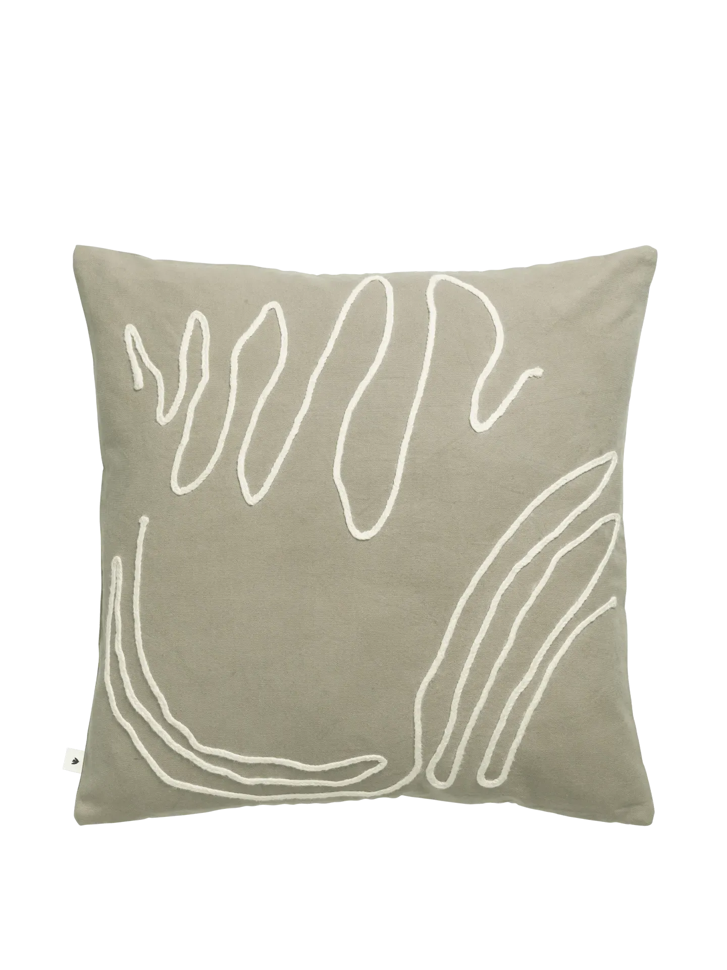 Jot Cushion Cover - Elm Green
