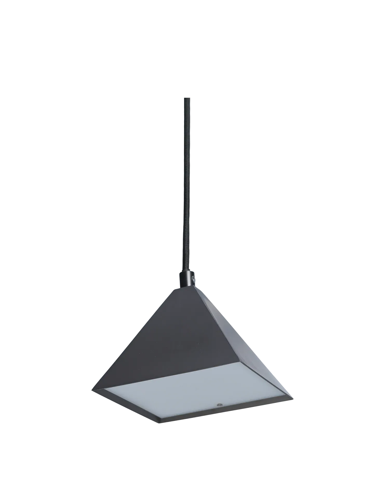 Kare Square Pendant Light - Blackened Stainless Steel