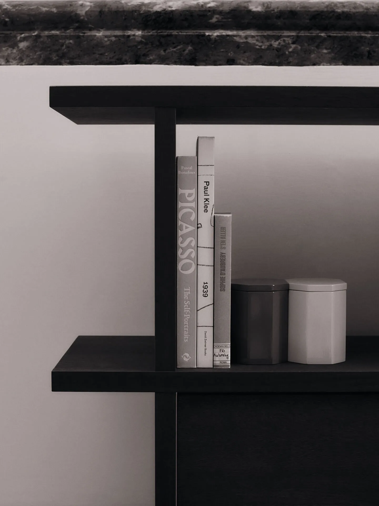 Kona 2x2 Bookcase - Dark Stained Oak